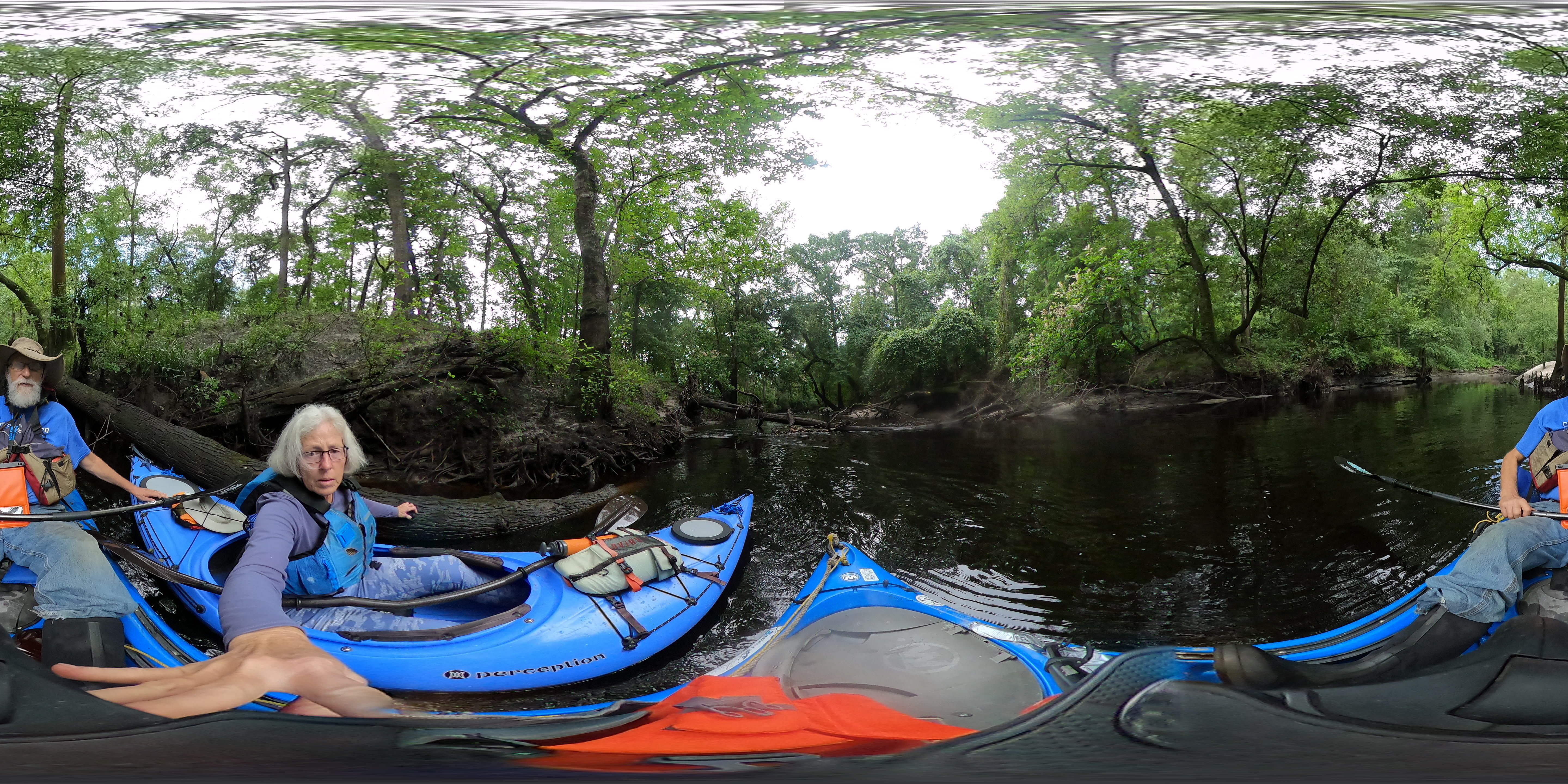 Shirley Kokidko adjusting the GOPRO360, 10:29:46, 30.6244068, -83.0895179