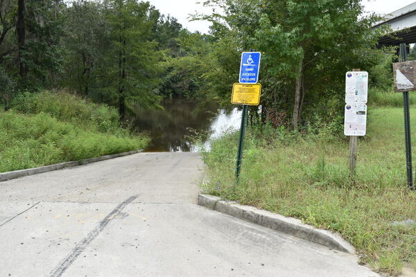 State Line Boat Ramp Sign, Withlacoochee River @ GA 133 2022-09-01