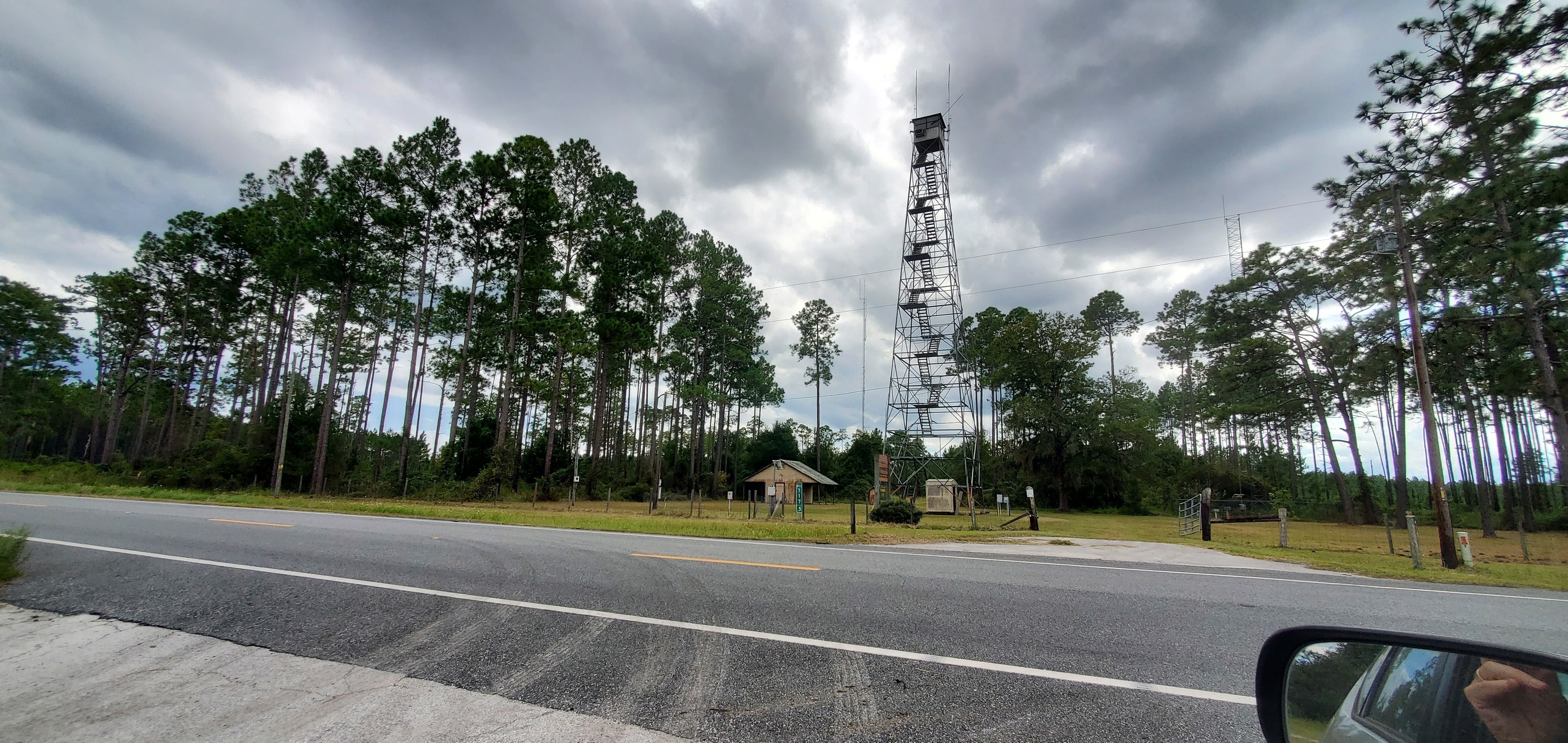 Fire tower, 15:37:24, 30.5437419, -82.3432118