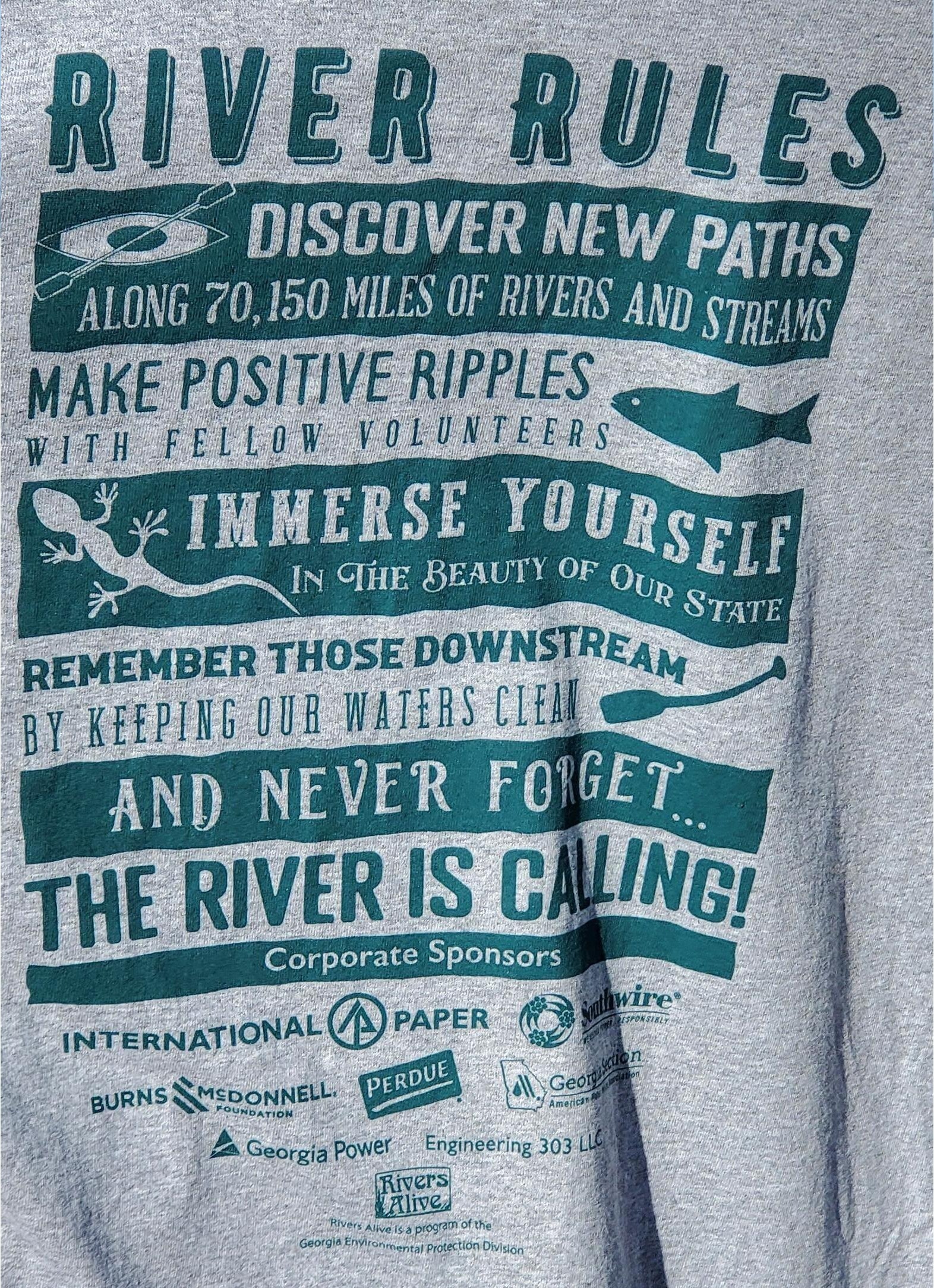 Back, Rivers Alive