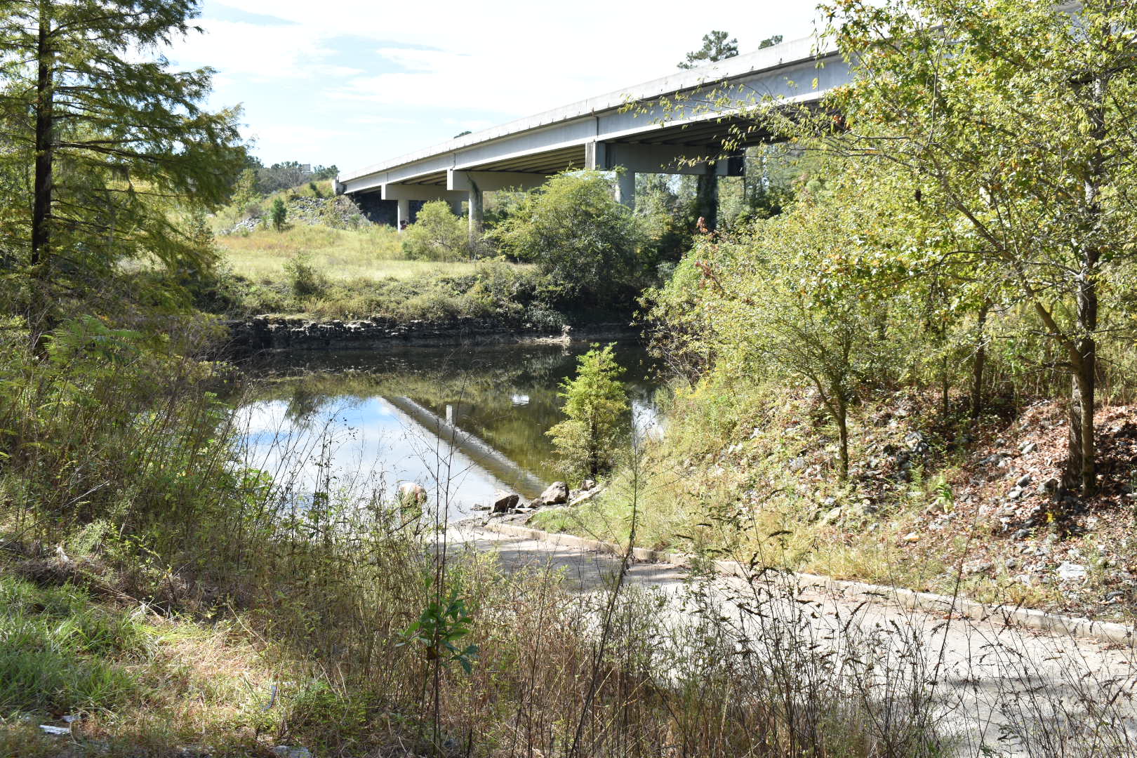 State Line Boat Ramp, Withlacoochee River @ GA 133 2022-10-13