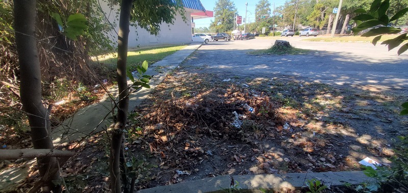 From One Mile Branch to Mega Mart sign