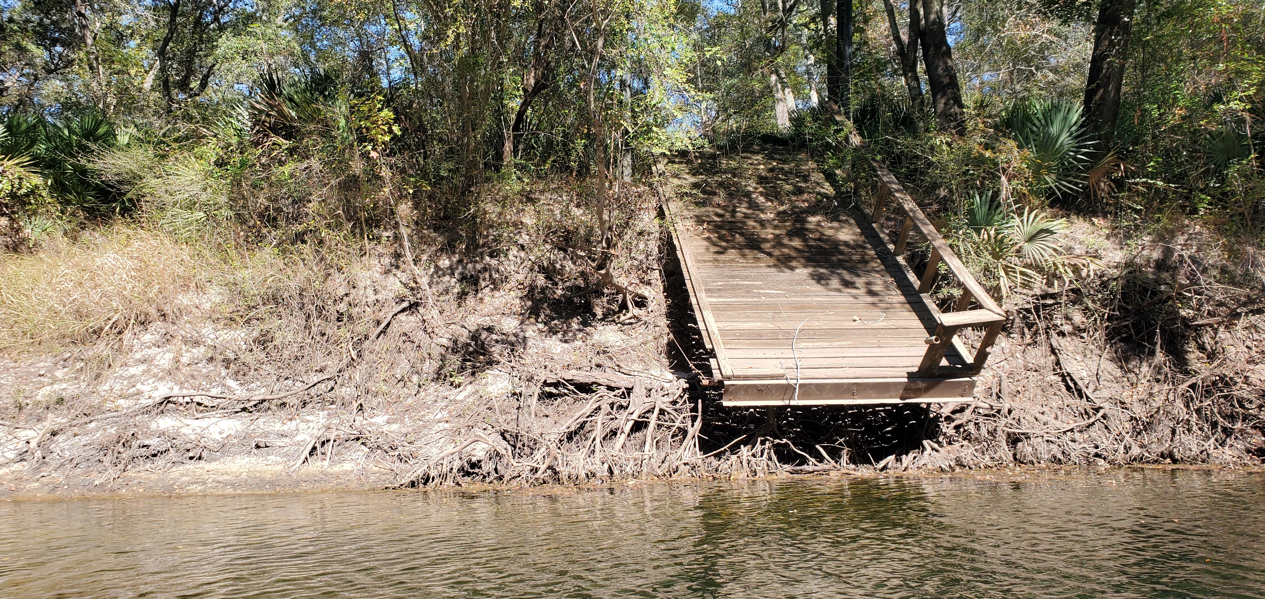 Corbett Private dock, 12:03:30, 30.6321470, -83.2979890