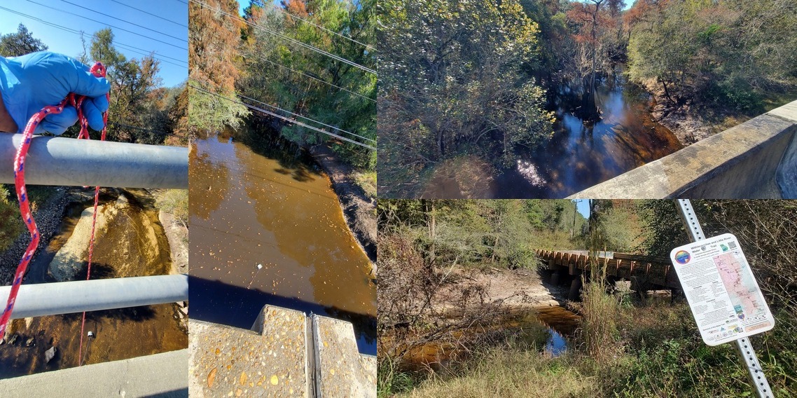 Four Withlacoochee River bridges