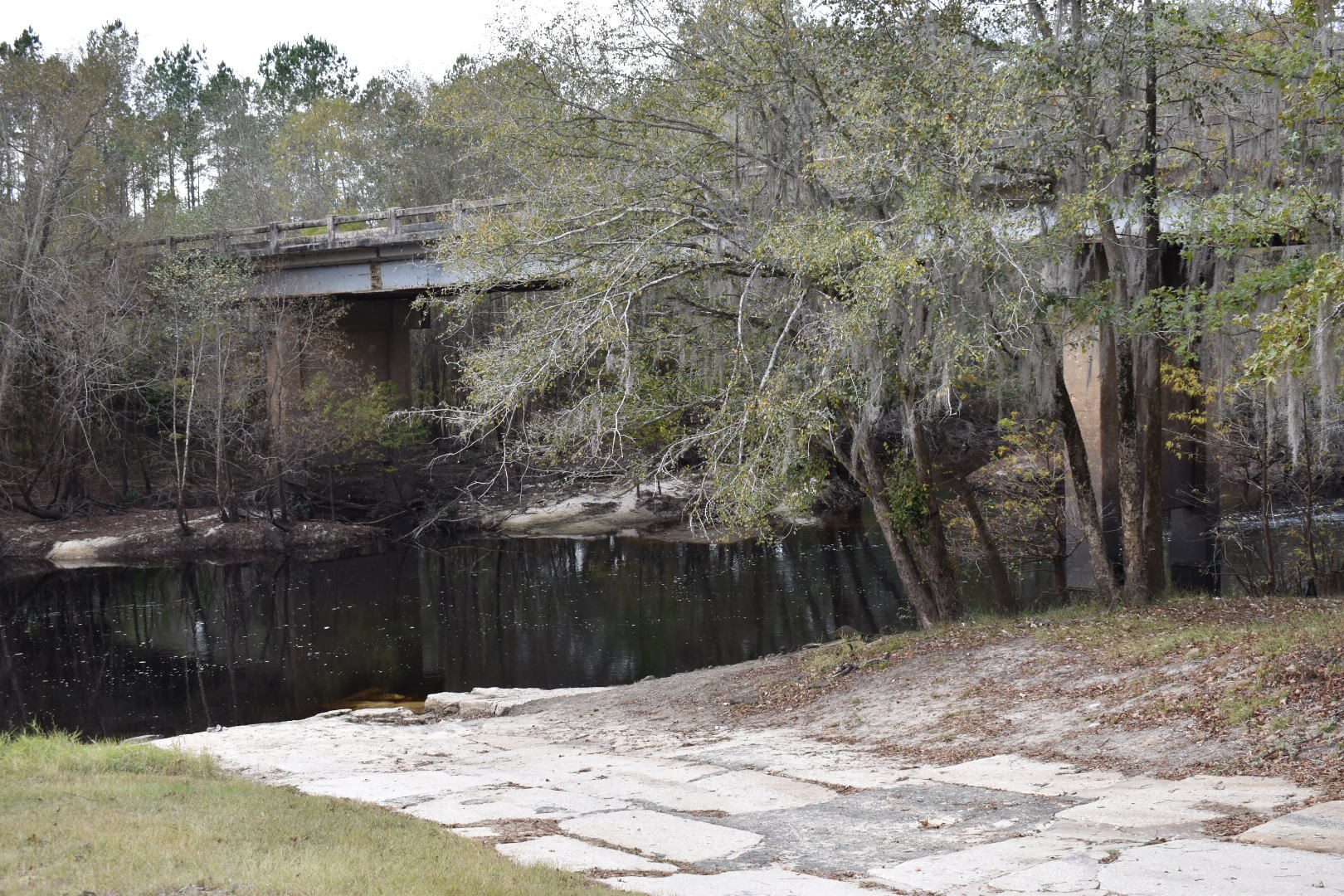 Nankin Boat Ramp, Withlacoochee River @ Clyattville-Nankin Road 2022-11-17