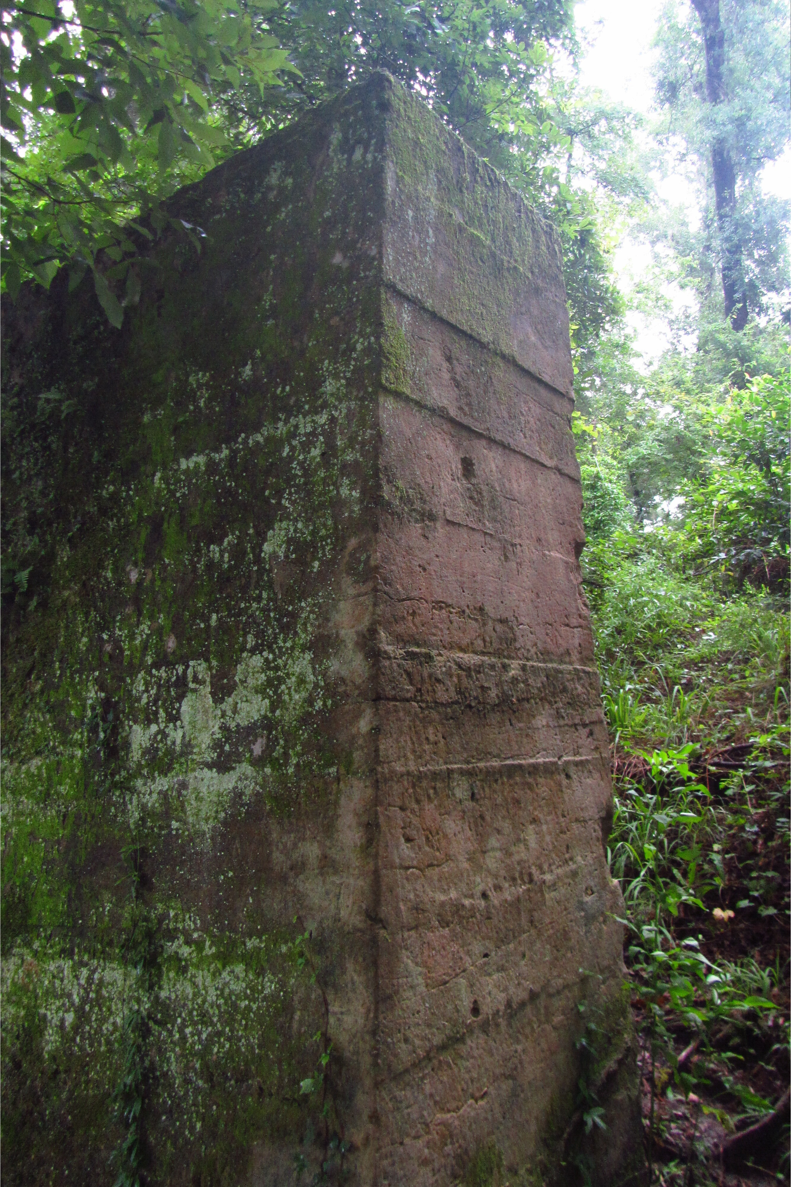 Abutment of the Ellaville County Bridge --Ken Sulak