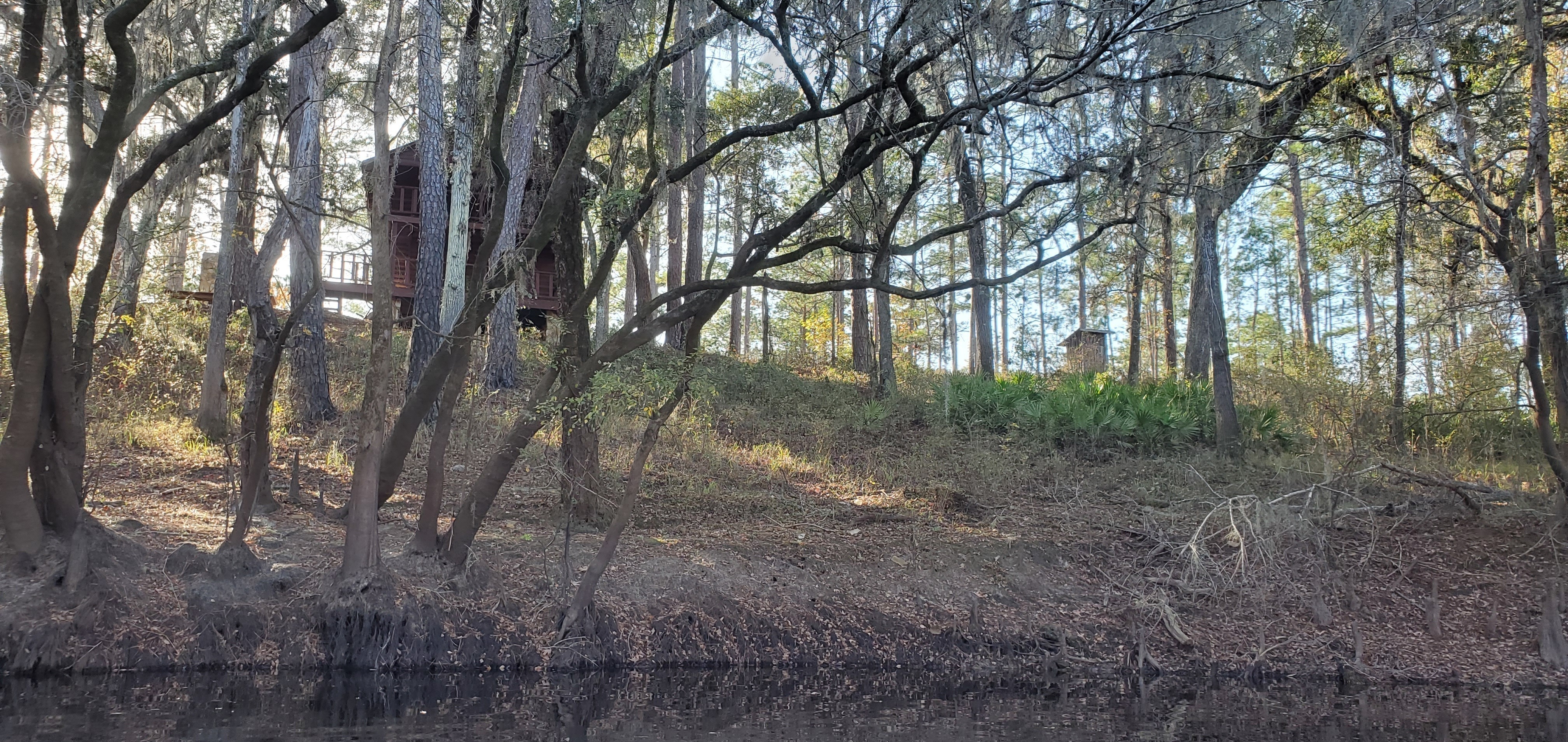 Godwin Bluff Hunt Shack, 15:09:13, 30.6783611, -83.4188550