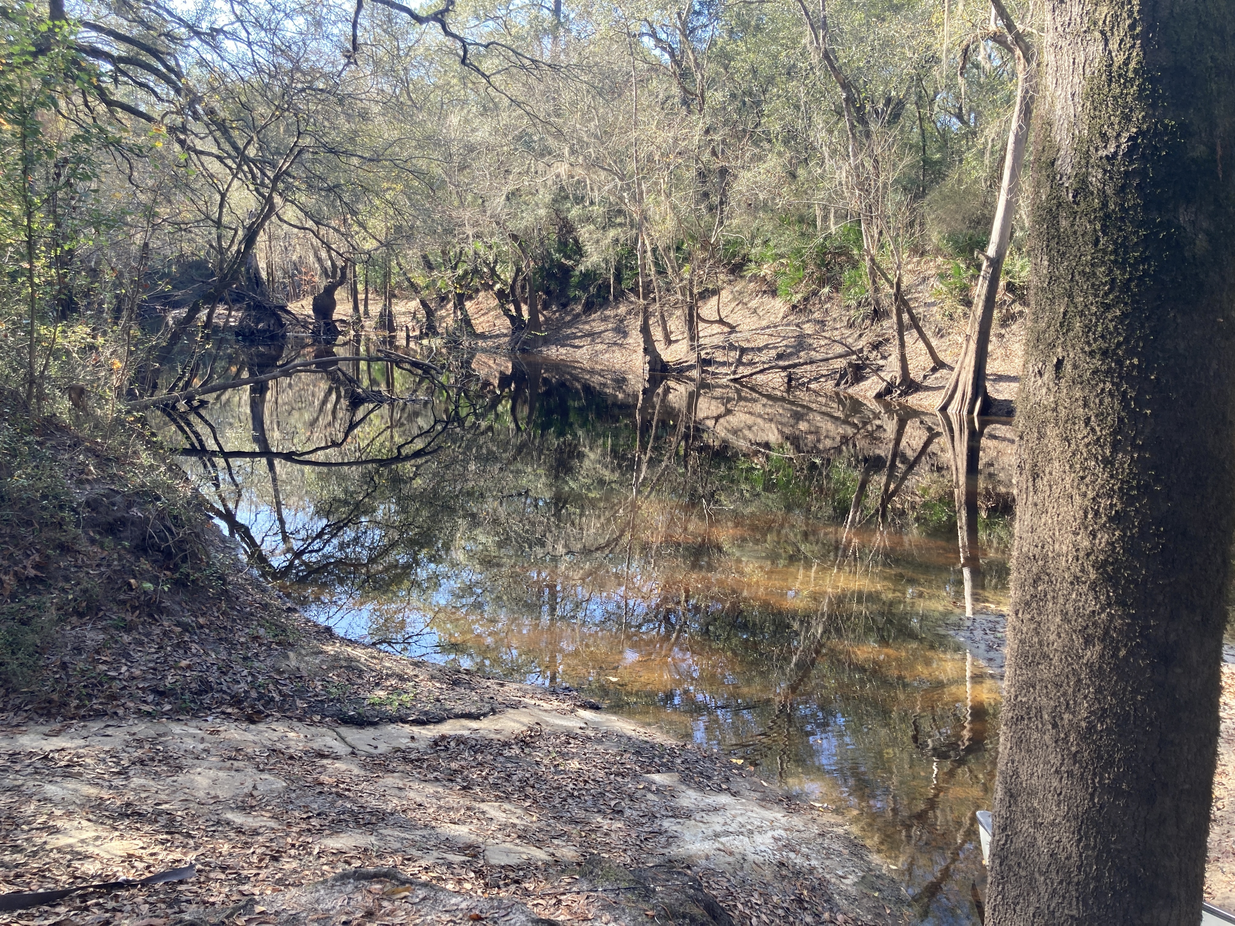 Staten Road, Private Ramp, Withlacoochee River @ Staten Road 2022-12-06