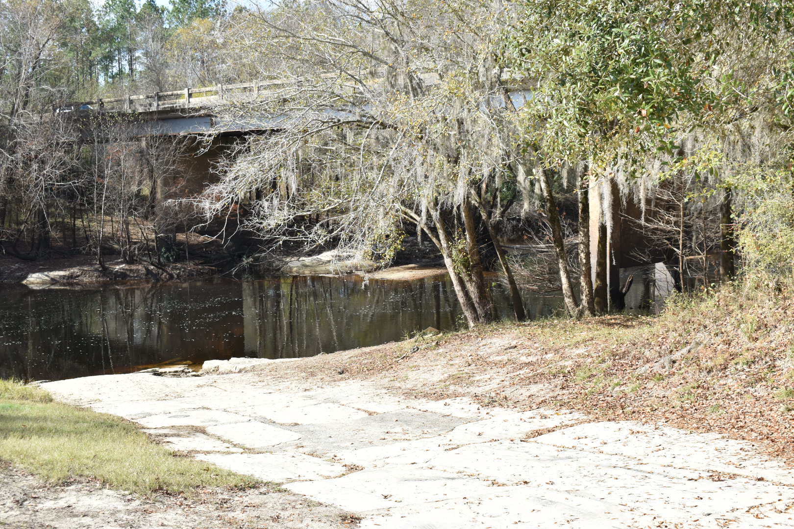 Nankin Boat Ramp, Withlacoochee River @ Clyattville-Nankin Road 2022-12-08