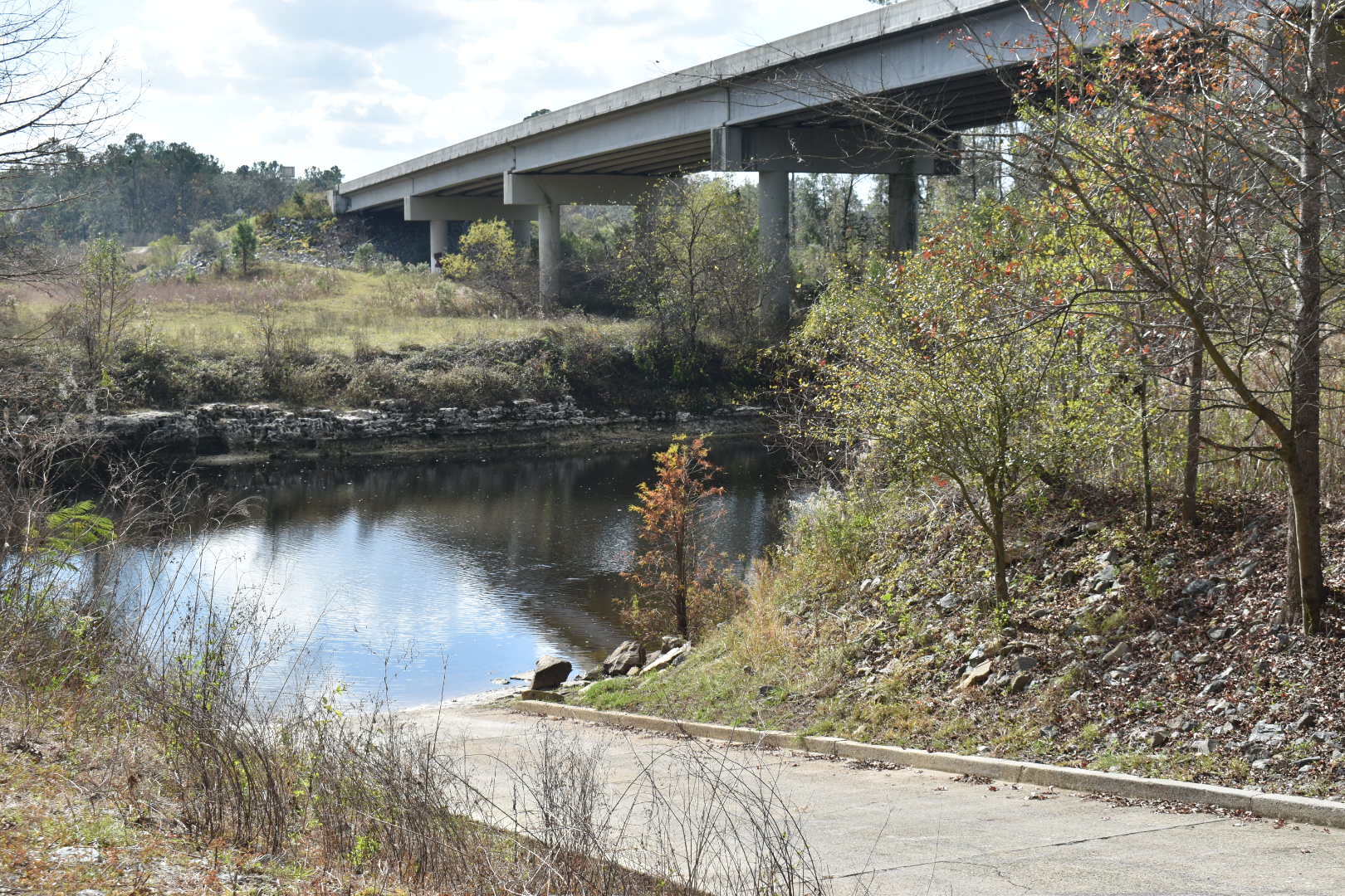 State Line Boat Ramp, Withlacoochee River @ GA 133 2022-12-08