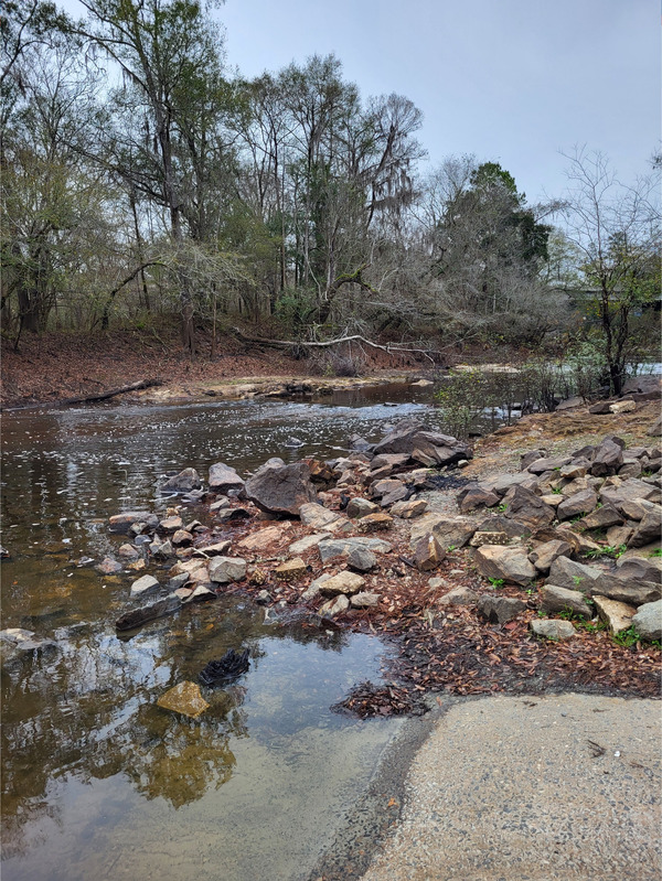 Troupville Boat Ramp Water Level, Little River @ GA 133 2022-12-22