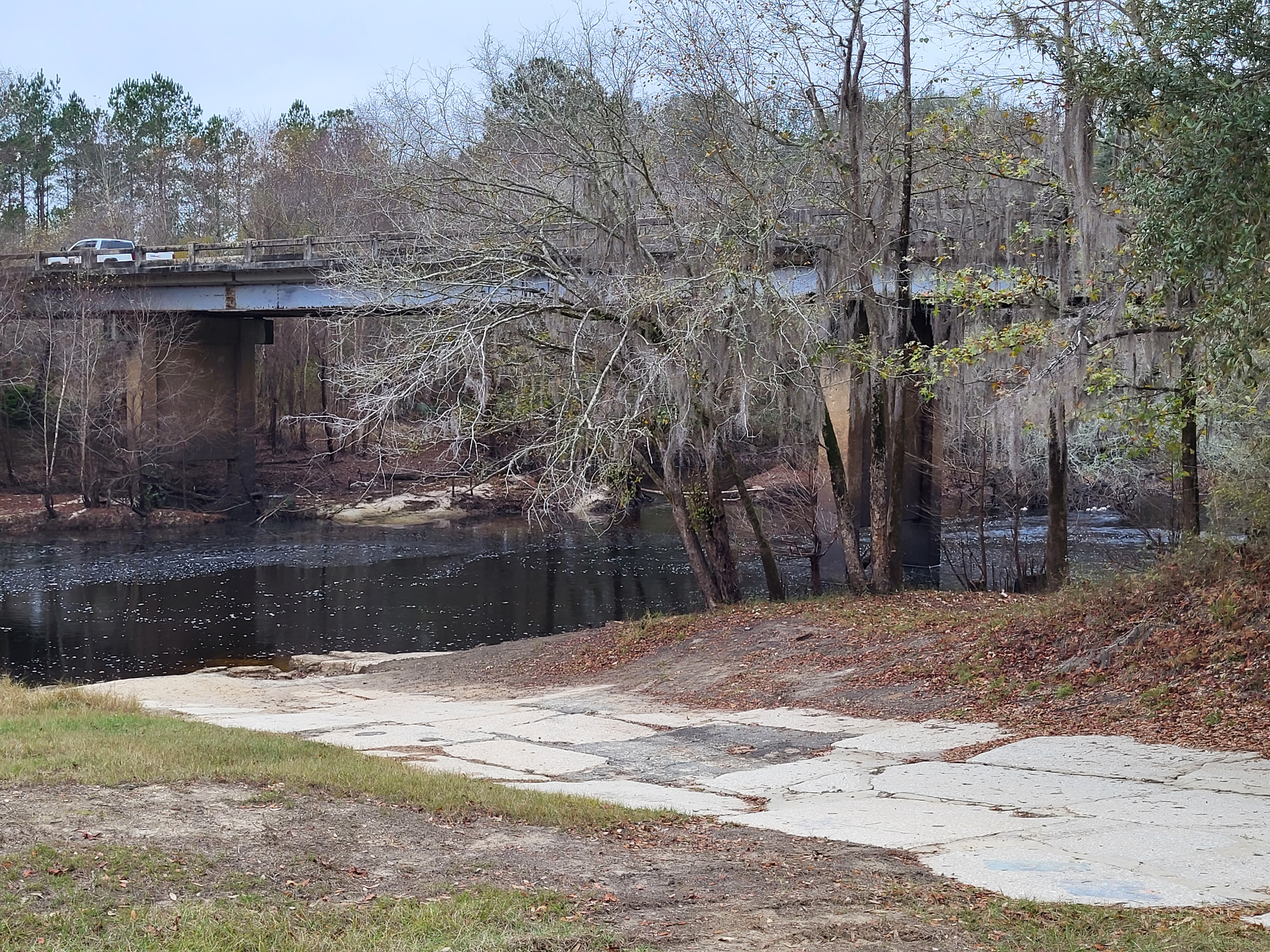 Nankin Boat Ramp, Withlacoochee River @ Clyattville-Nankin Road 2022-12-22