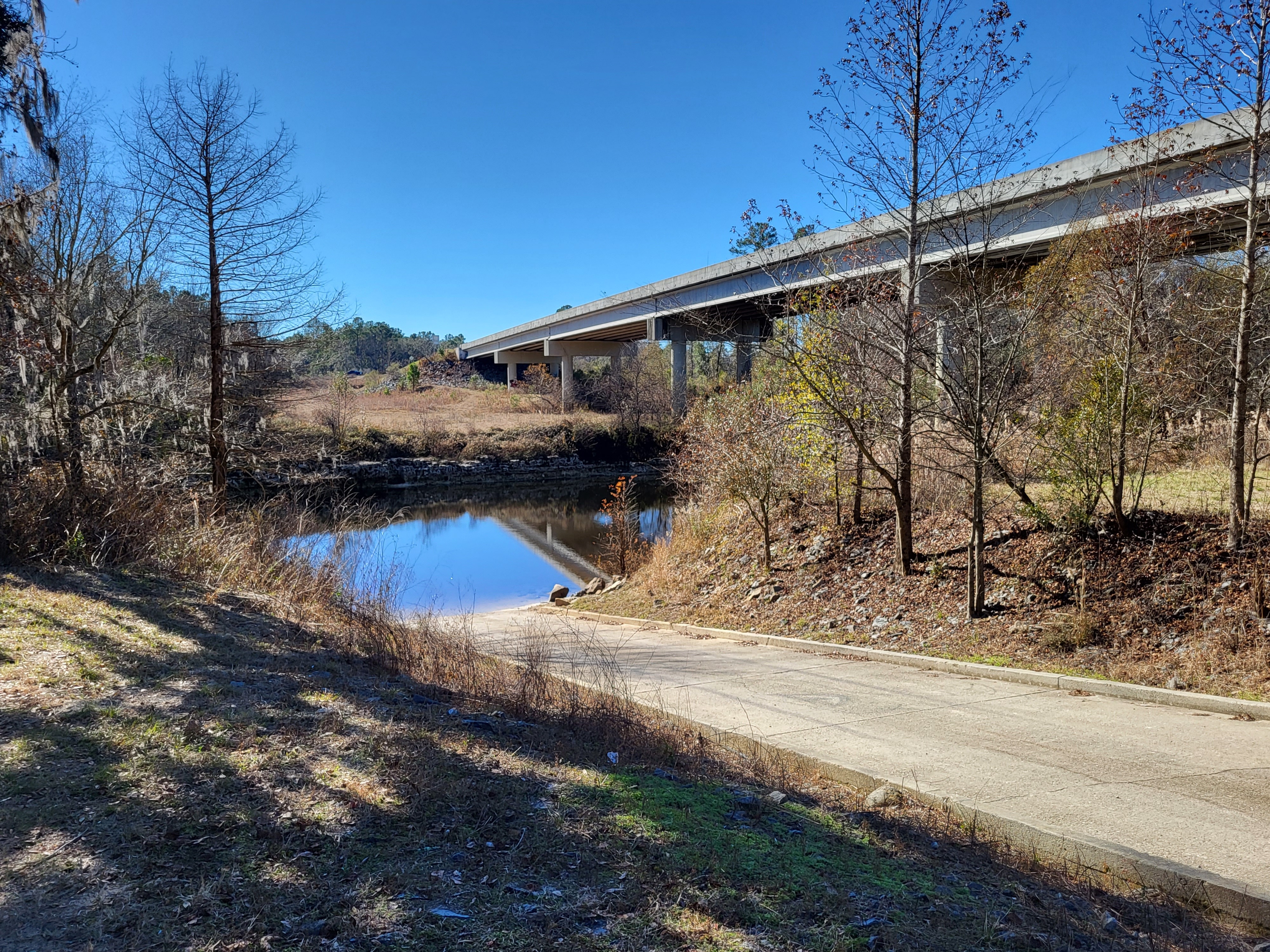 State Line Boat Ramp, Withlacoochee River @ GA 133 2022-12-29