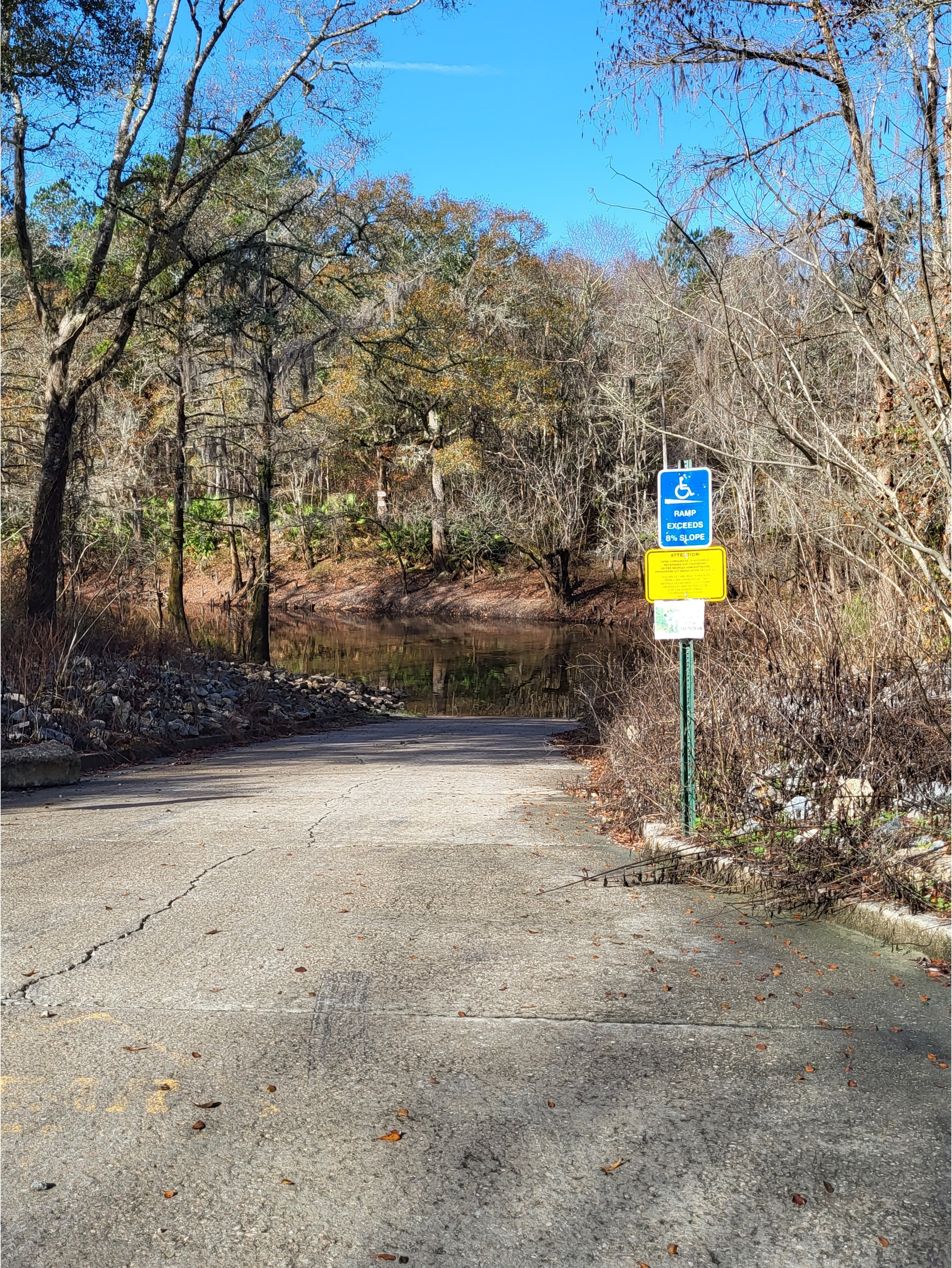 Troupville Boat Ramp, Little River @ GA 133 2023-01-05