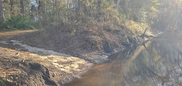 Private Boat Ramp, Staten Road, Withlacoochee River, 2023:01:06 16:14:44, 30.9277658, -83.2934676