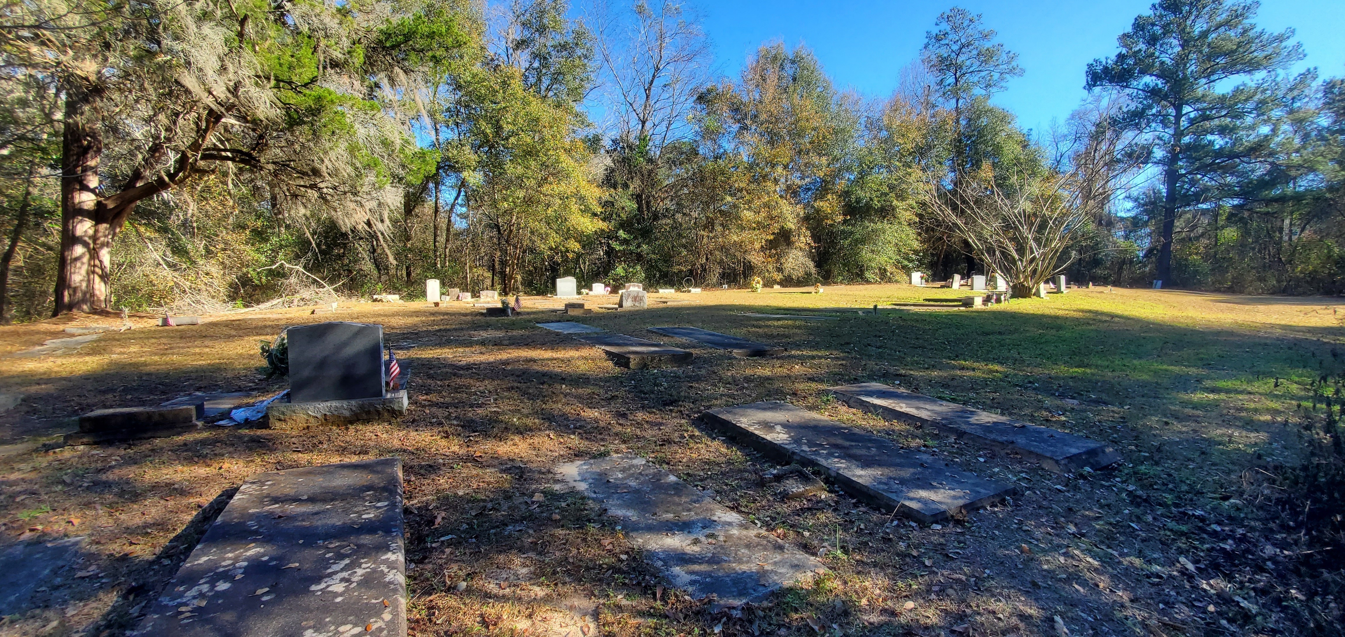 Riverhill Baptist Church Cemetery, 2023:01:06 14:40:22, 30.8533103, -83.3323046