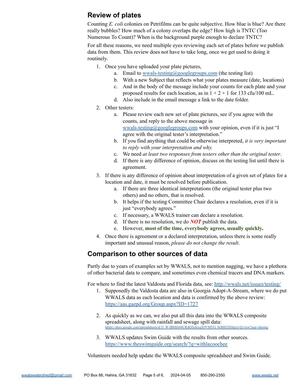 [Review of Plates and Comparison to other sources of data and Publishing results]