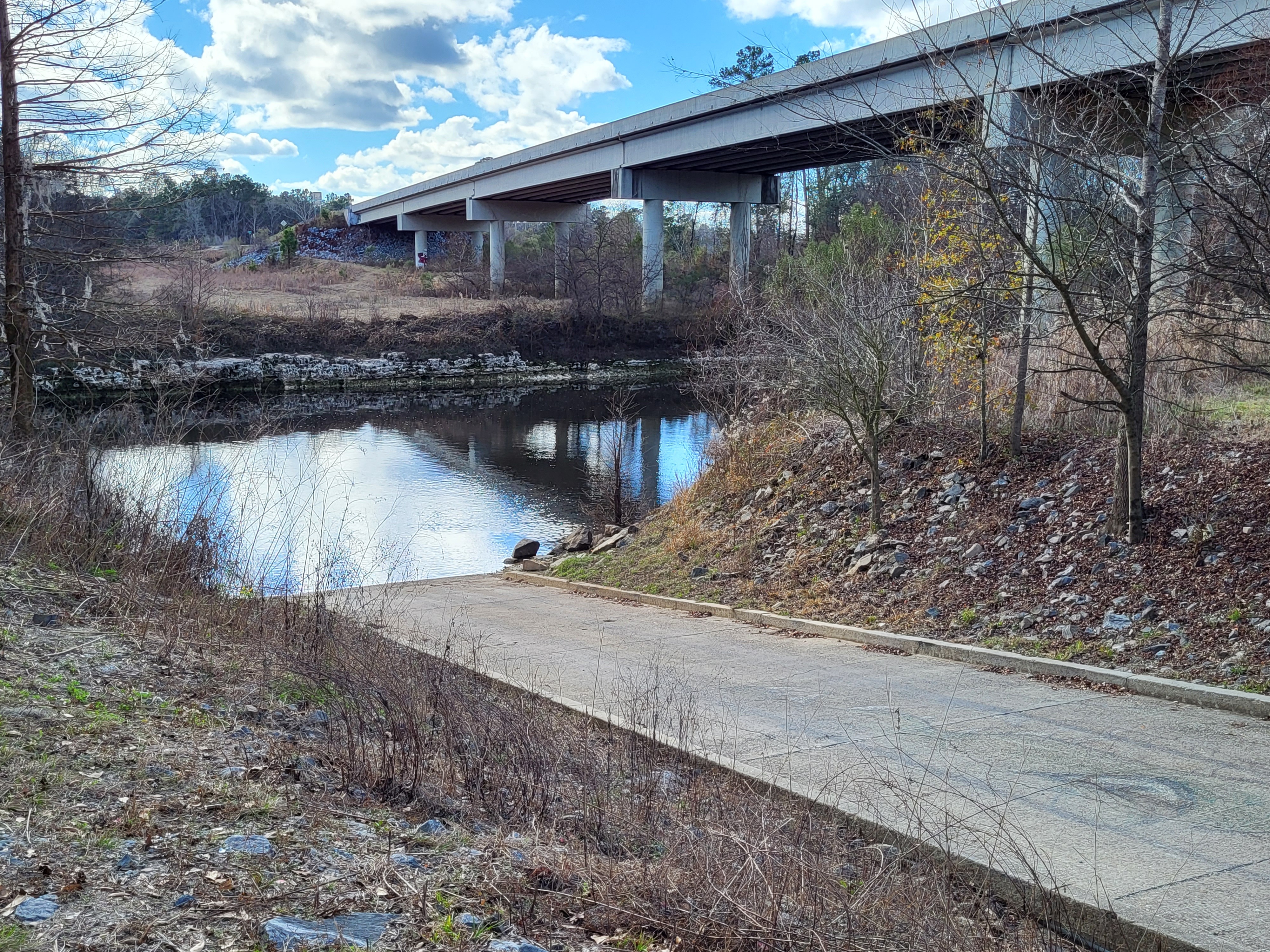 State Line Boat Ramp, Withlacoochee River @ GA 133 2023-01-12