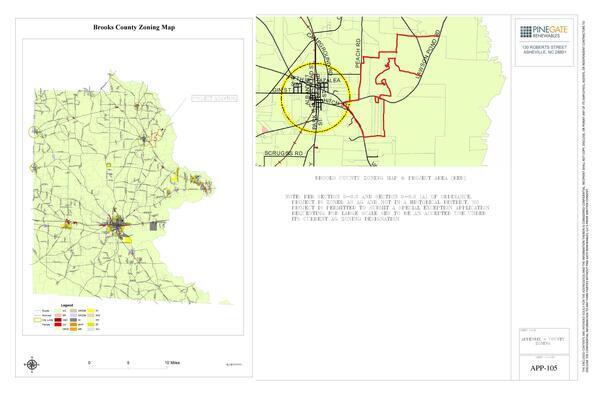 Appendix: Brooks County Zoning Map