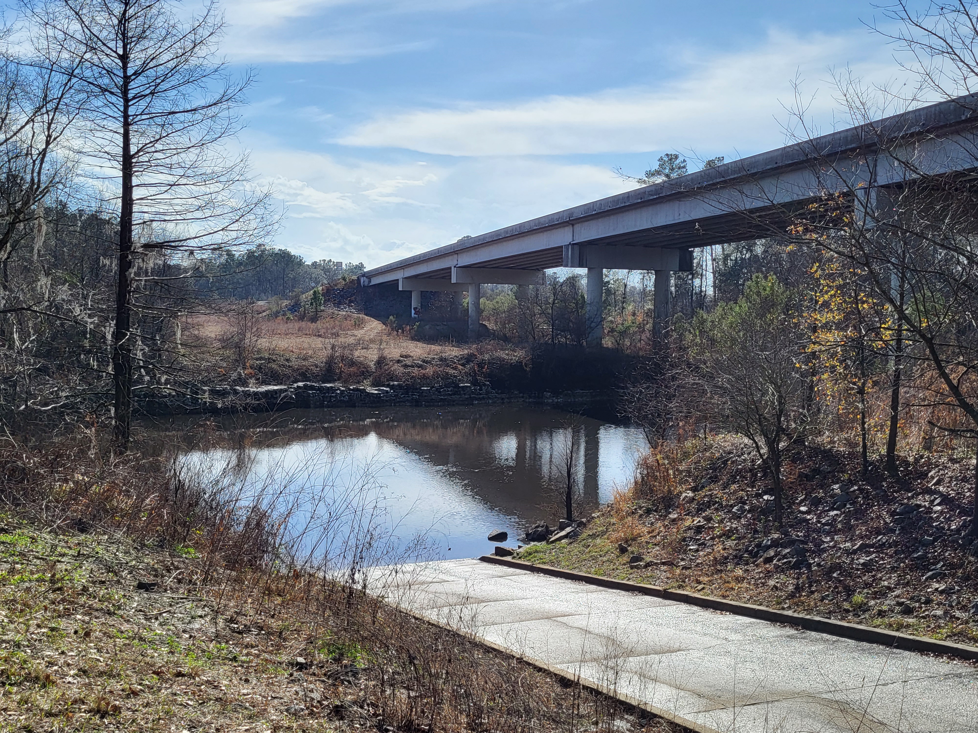 State Line Boat Ramp, Withlacoochee River @ GA 133 2023-01-19