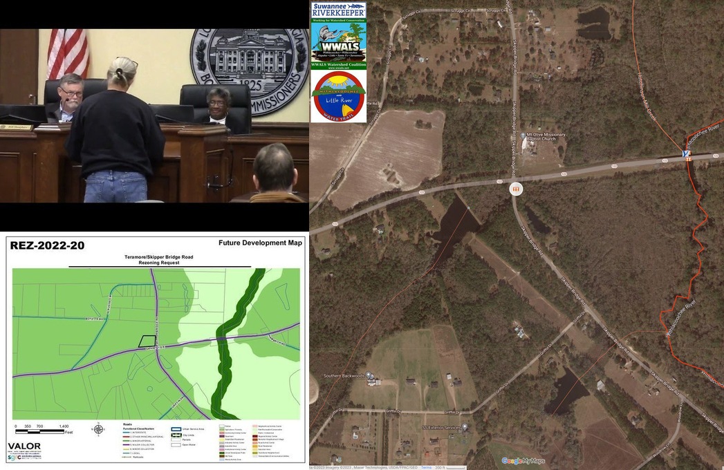 Hearing, Location, Withlacoochee River