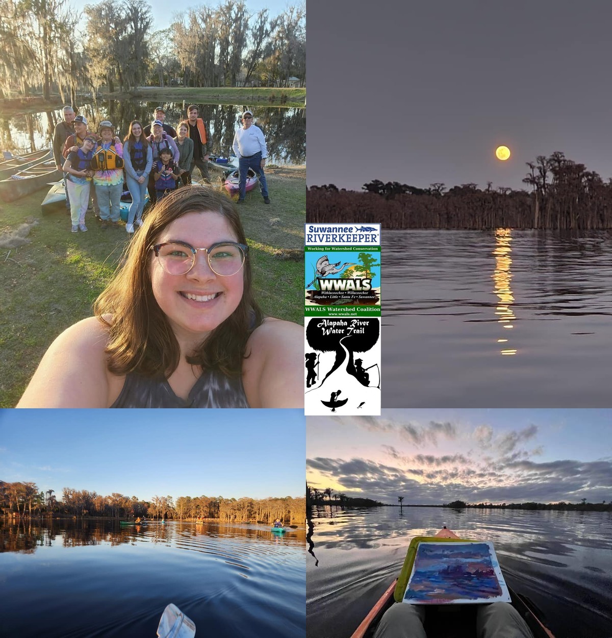 Sunset, Moonrise, happy boaters @ Banks Lake 2023-02-05