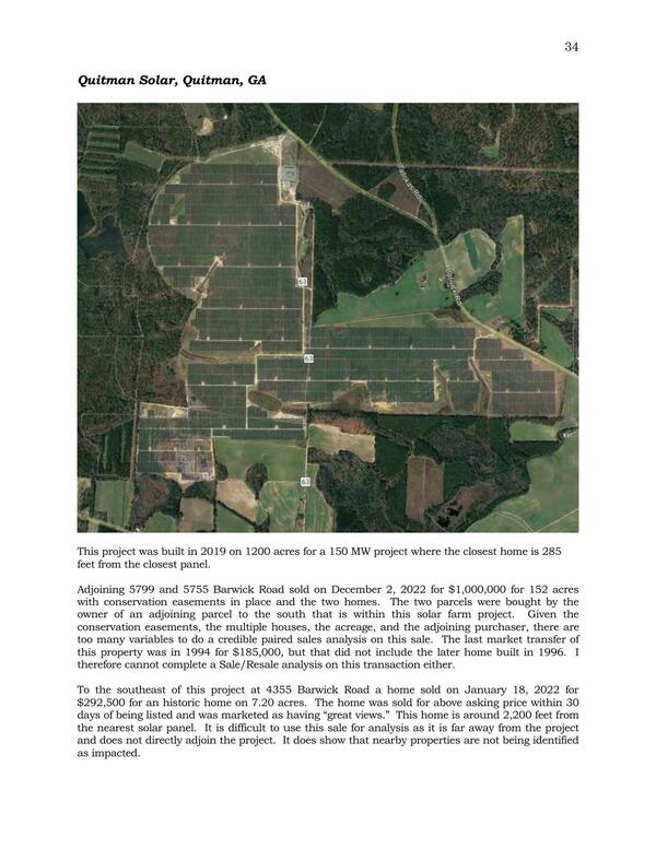 Aerial Map: Quitman Solar, Quitman, GA