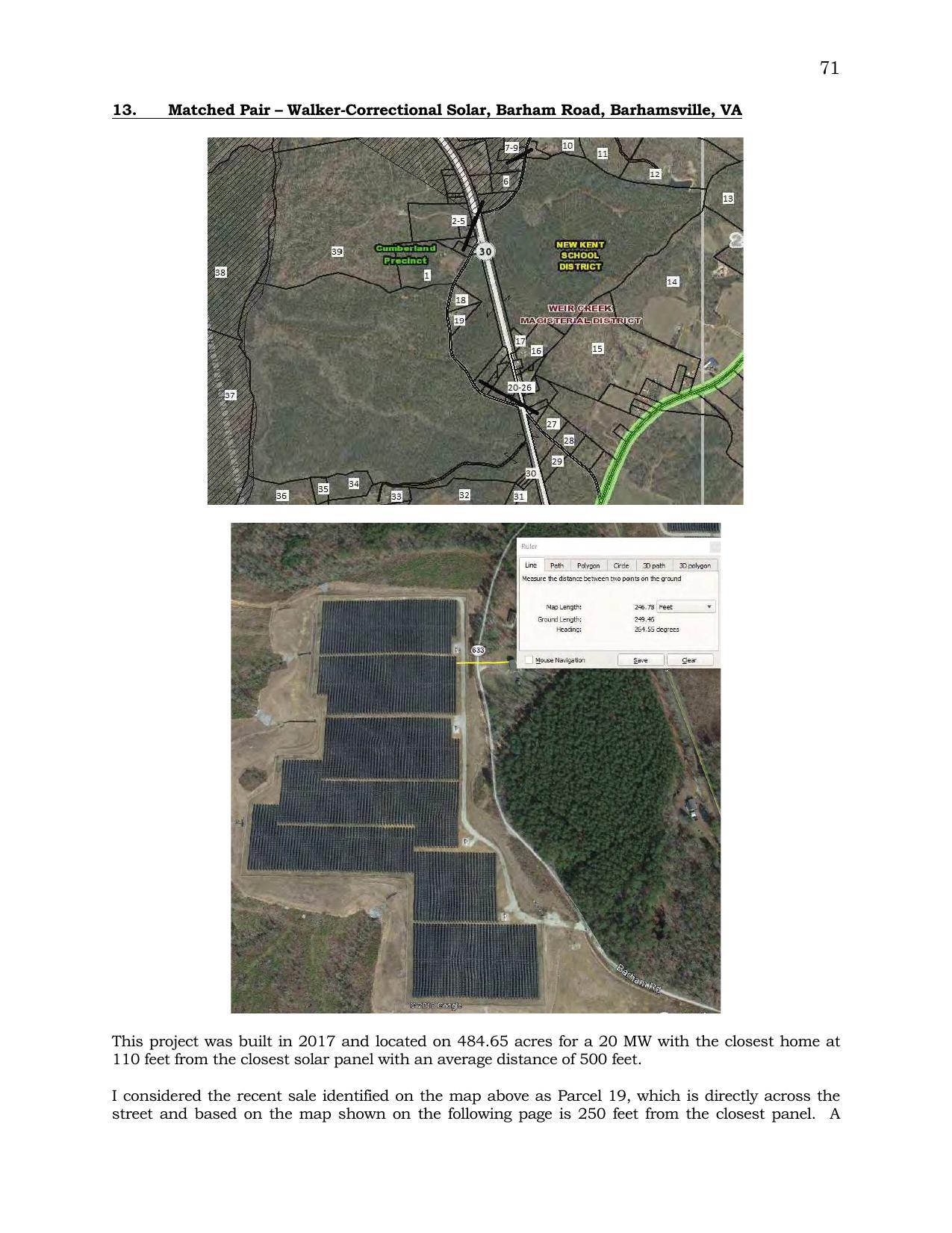 Aerial Map: 13. Matched Pair - Walker-Correctional Solar, Barham Road, Barhamsville, VA