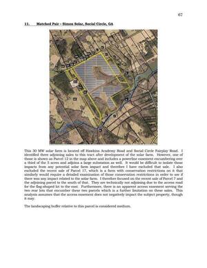 [Aerial Map: 11. Matched Pair - Simon Solar, Social Circle, GA]