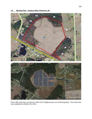 [Aerial Map: 12. Matched Pair - Candace Solar, Princeton, NC]