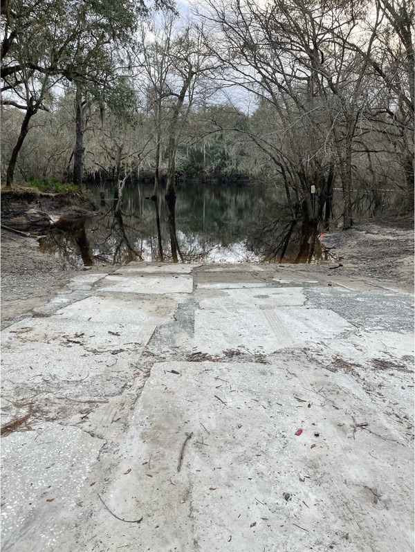 Ramp, Knights Ferry Boat Ramp, 2023-02-09