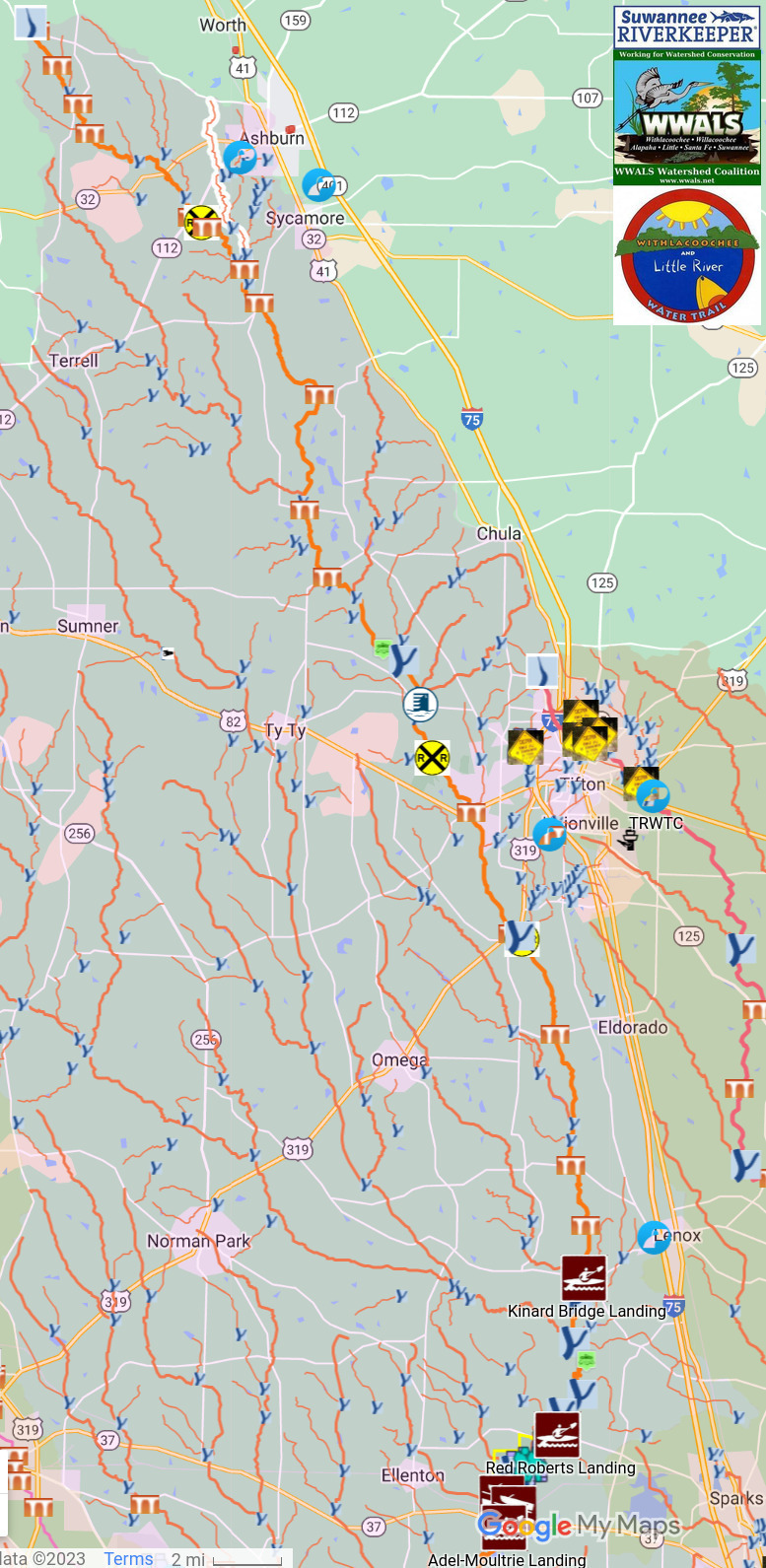 Map: Ashburn Branch in WLRWT