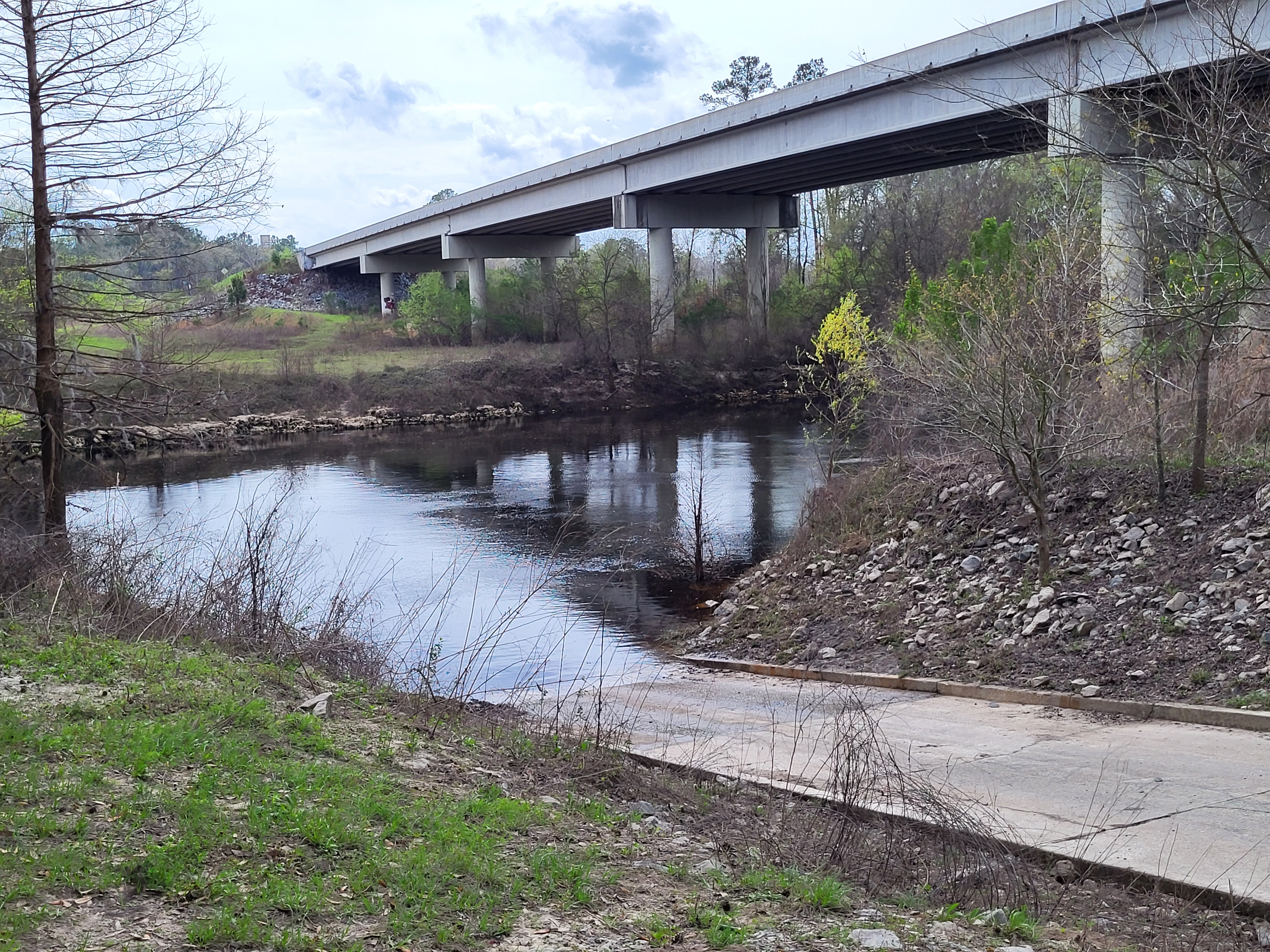 State Line Boat Ramp, Withlacoochee River @ GA 133 2023-03-02