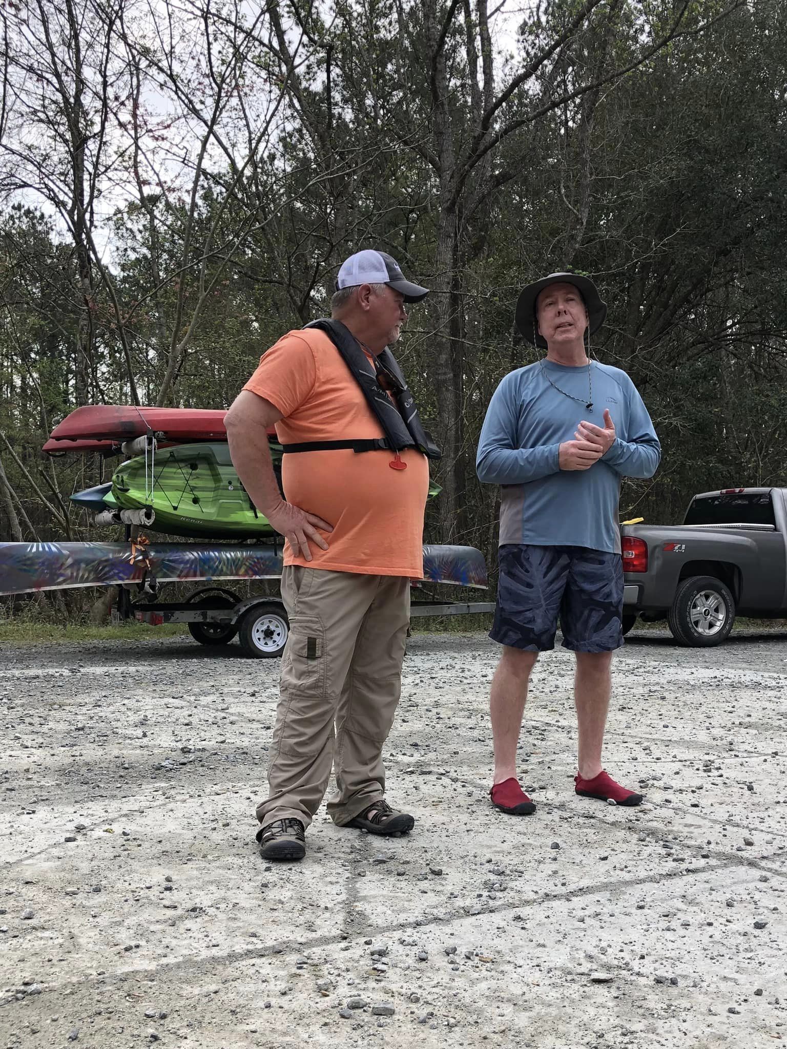 Lowndes County Chairman Bill Slaughter and Valdosta Mayor Scott James Matheson --Russell Allen McBride