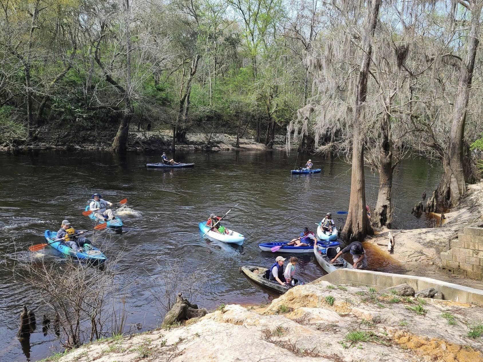 Debarking at Paul Deloach Private Boat Ramp --Scott James