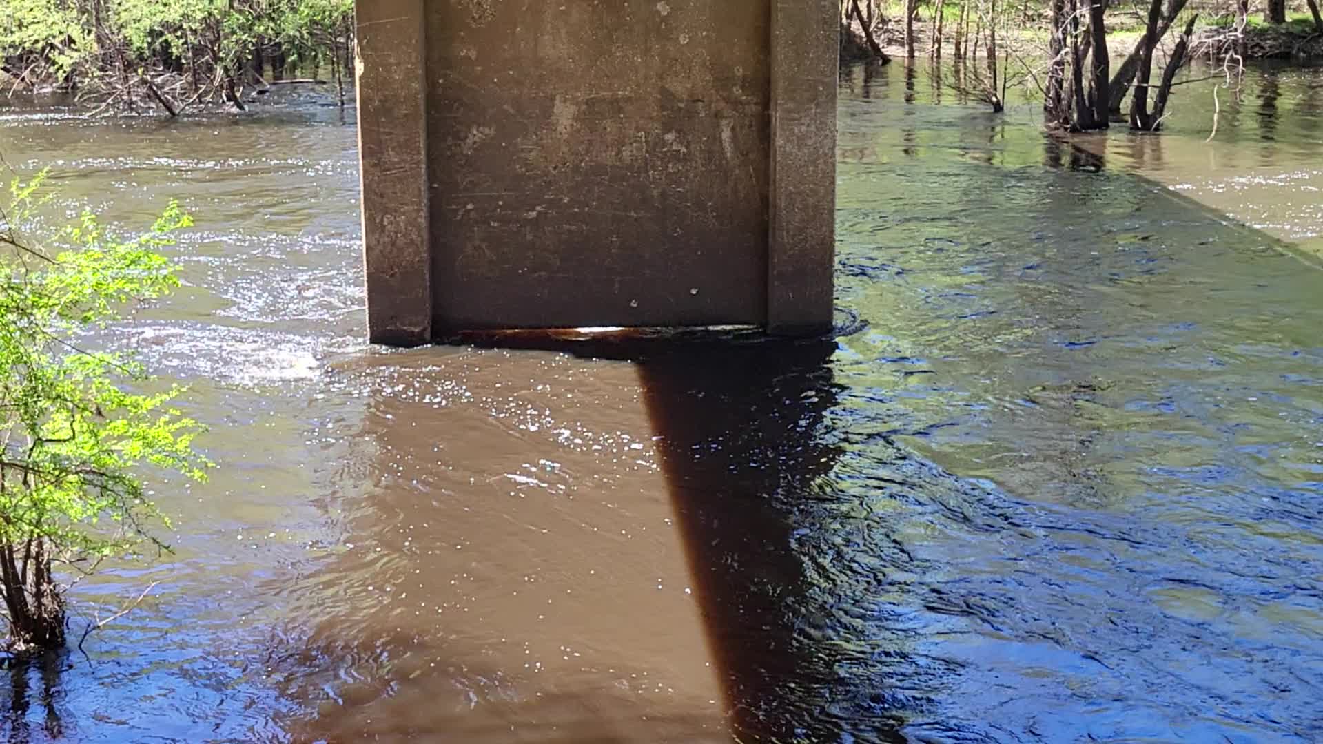 Movie: Flow and Water Level, Nankin Boat Ramp, Withlacoochee River, 2023-03-16