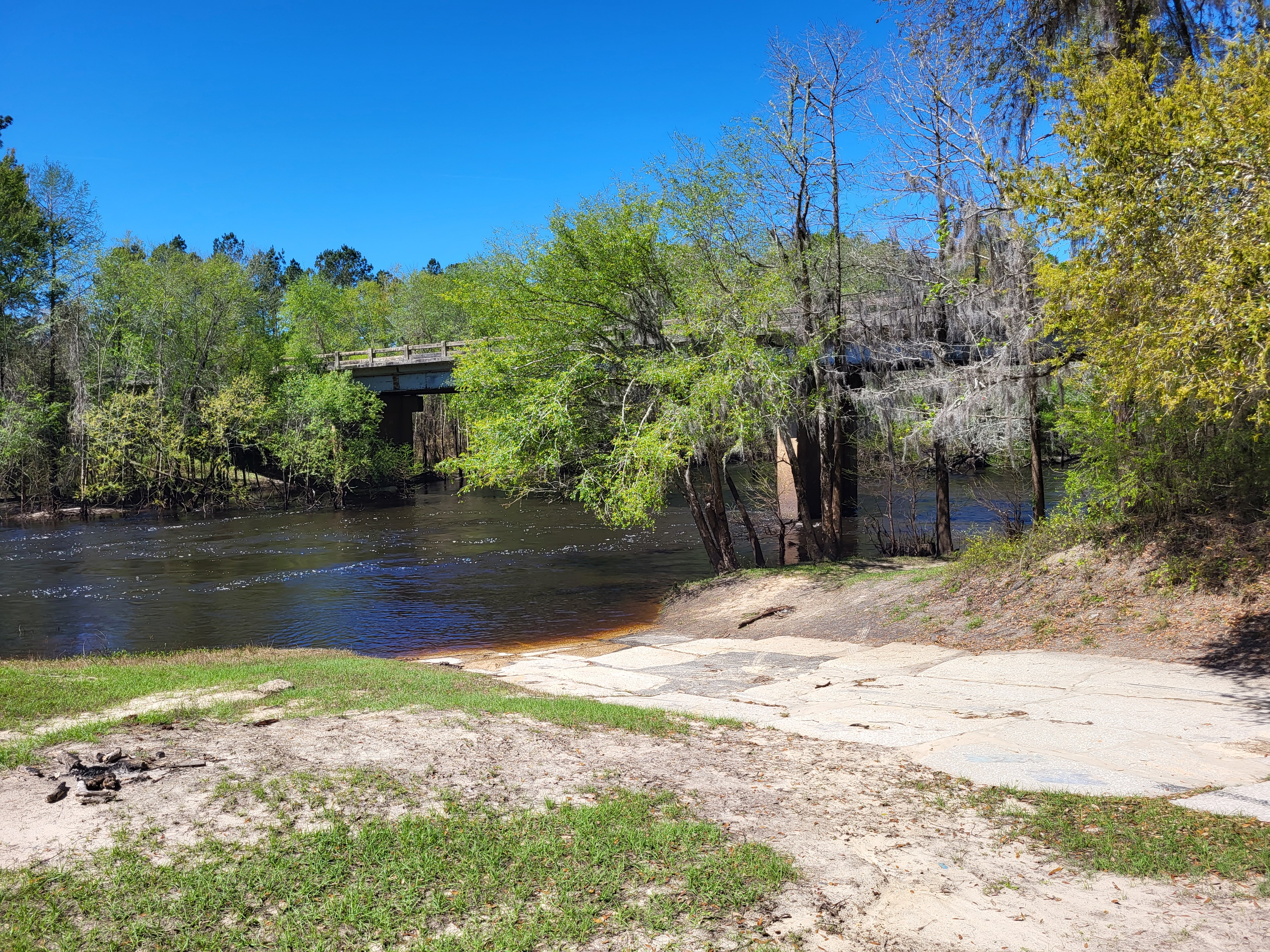 Nankin Boat Ramp, Withlacoochee River @ Clyattville-Nankin Road 2023-03-16