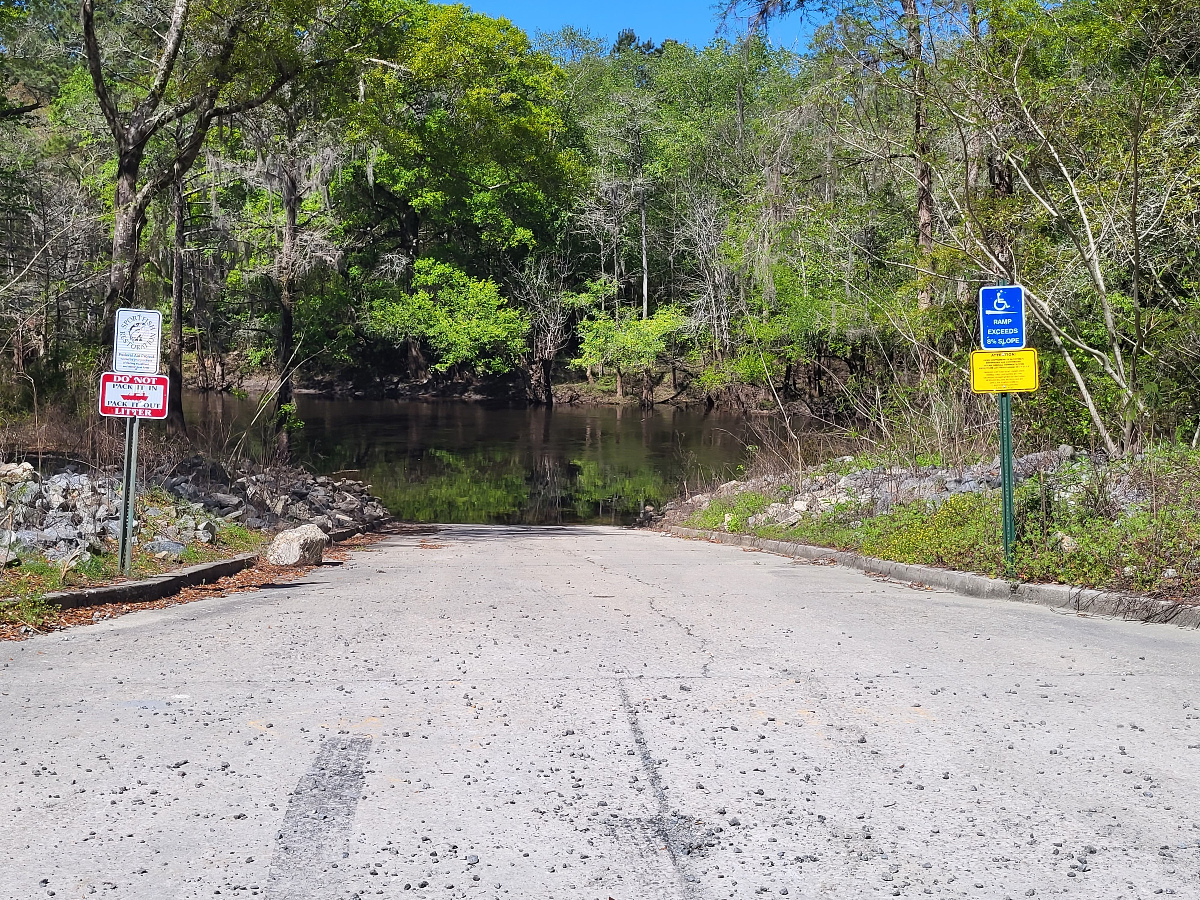 Troupville Boat Ramp, Little River @ GA 133 2023-03-16