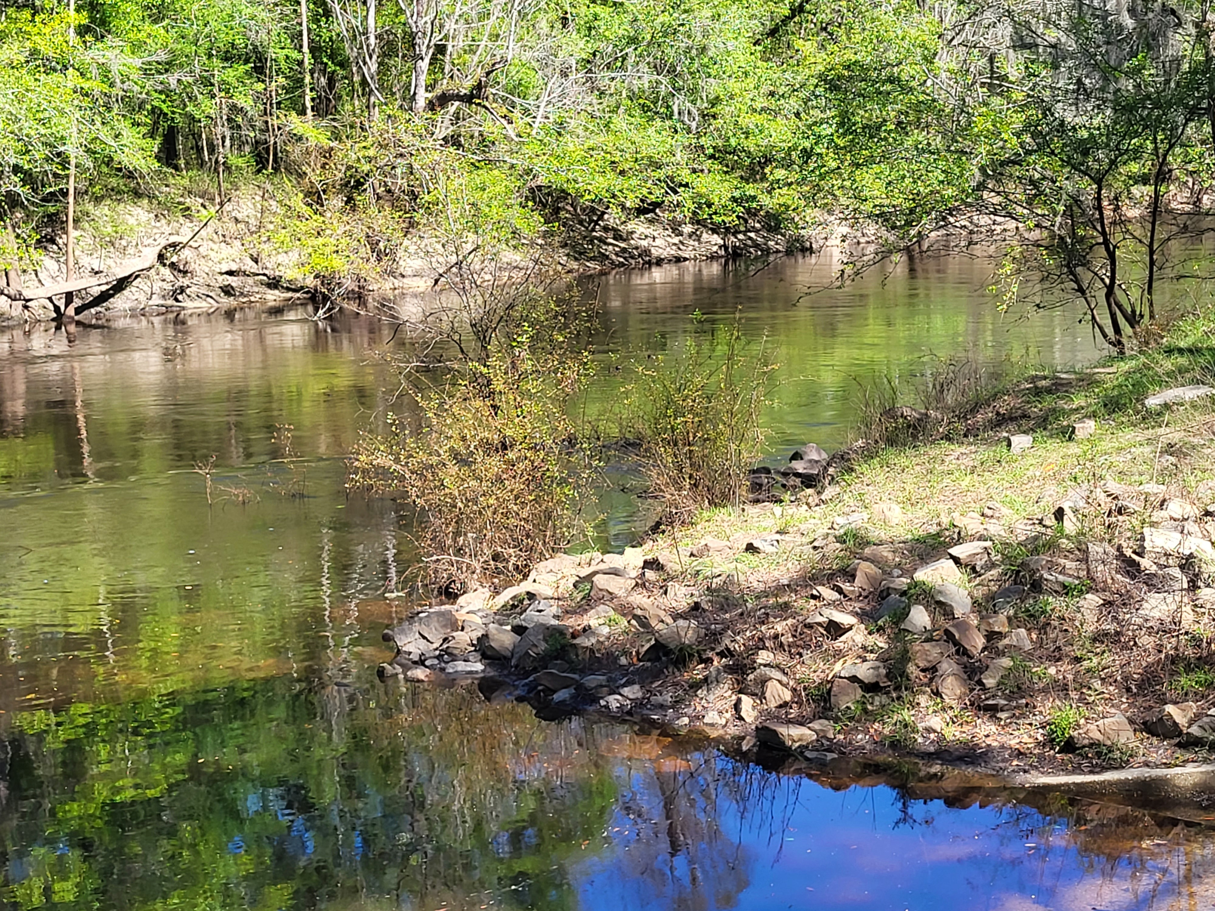 Troupville Boat Ramp Water Level, Little River @ GA 133 2023-03-16