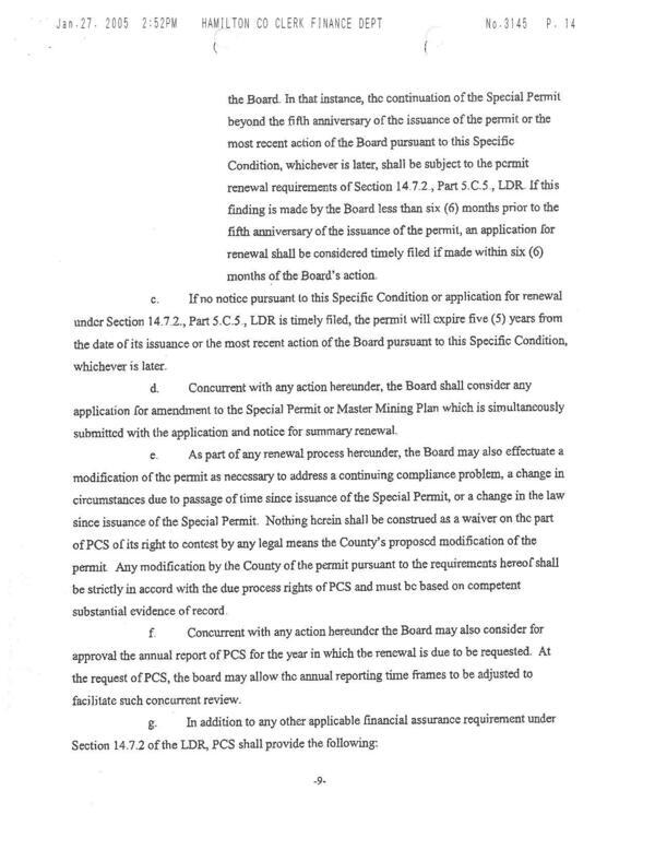 Hamco Resolution 2003-05 (page 9 of 12)