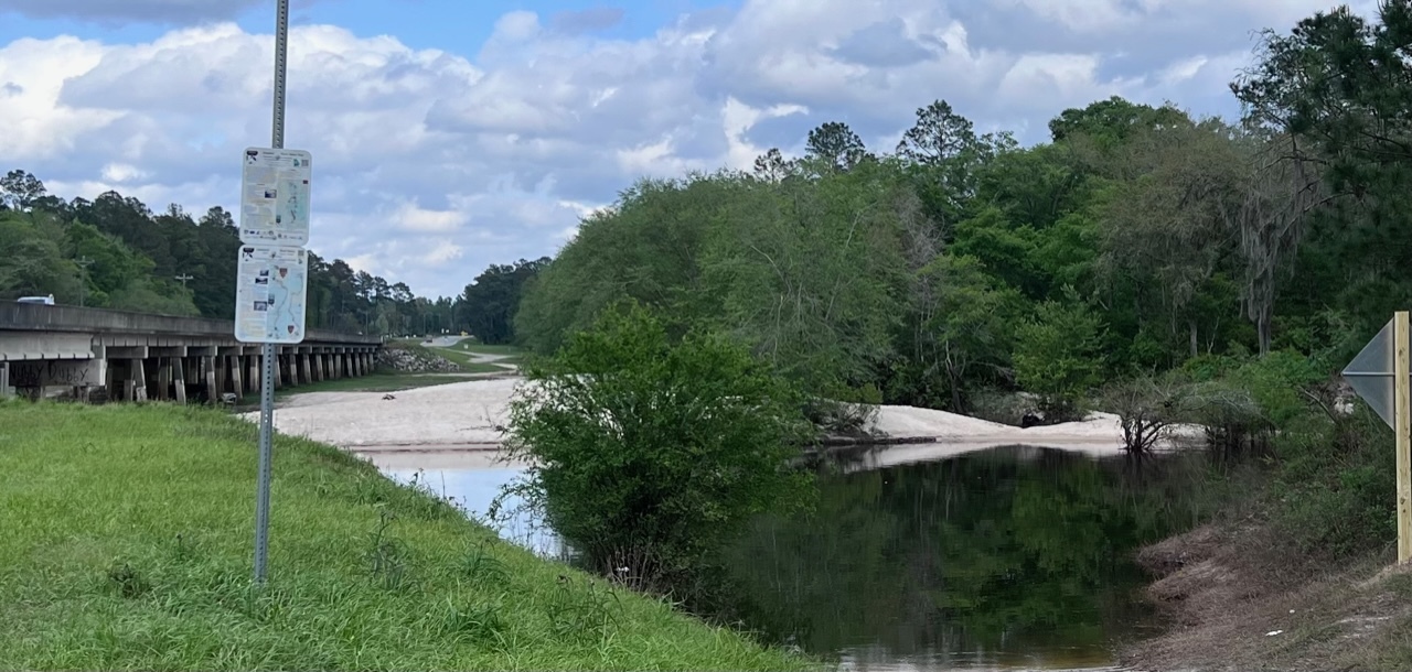 Lakeland Boat Ramp, Alapaha River @ GA 122 2023-03-26