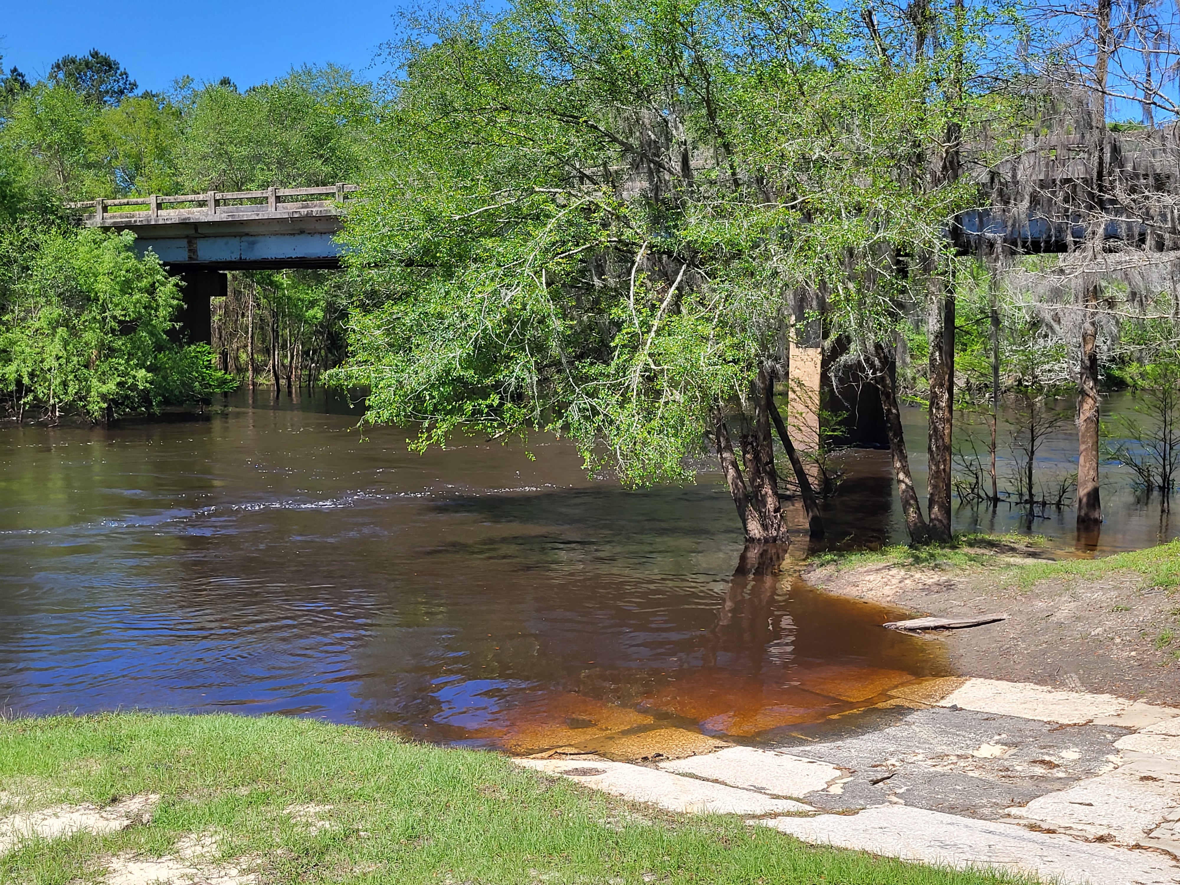 Nankin Boat Ramp, Withlacoochee River @ Clyattville-Nankin Road 2023-03-30