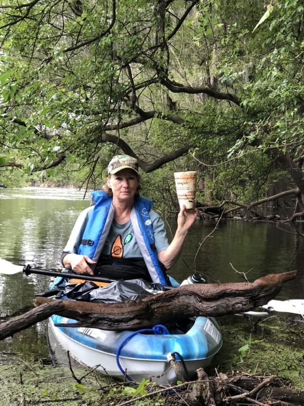 Suzy with a Cookout cup --Russell Allen McBride