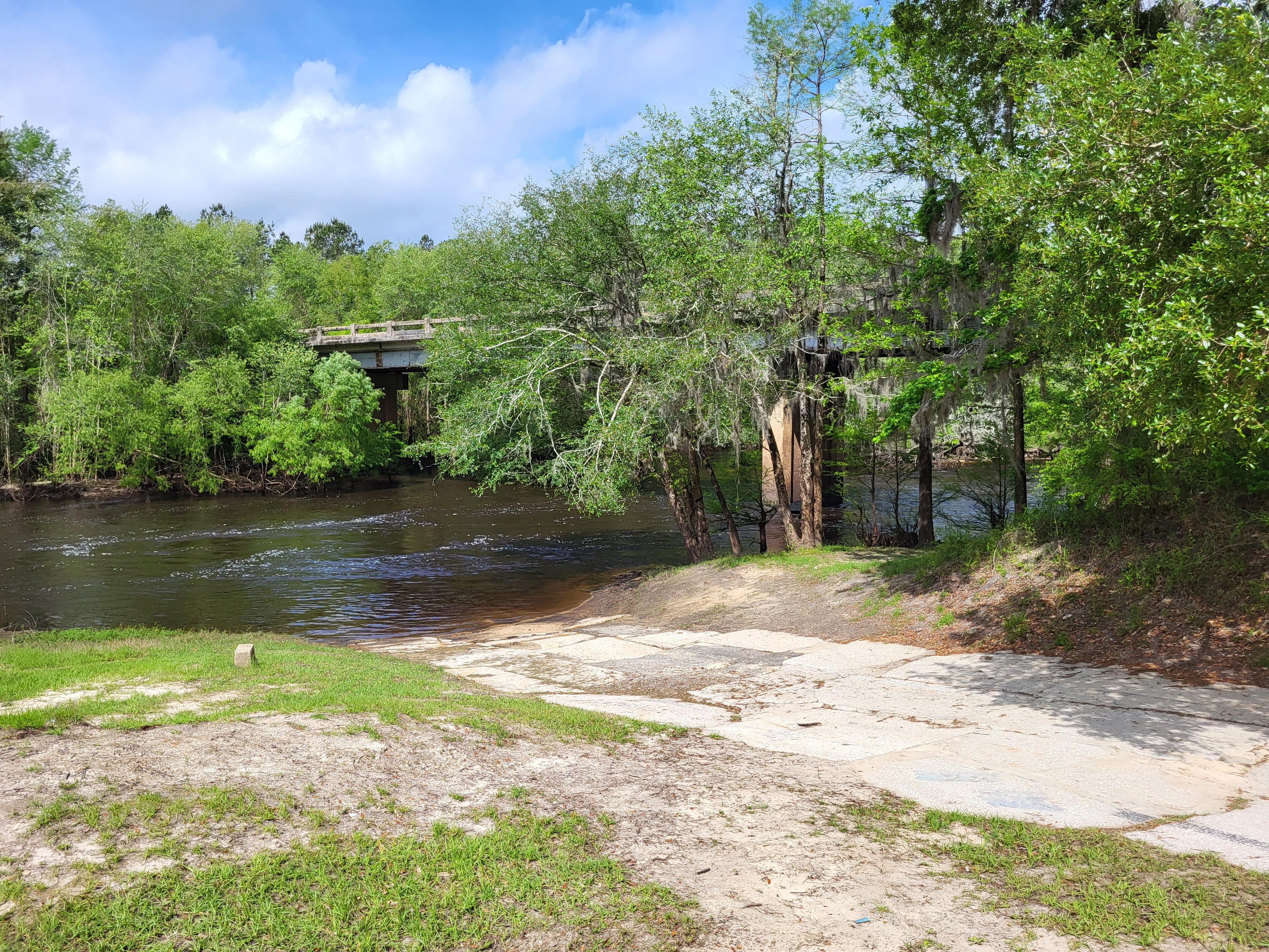 Nankin Boat Ramp, Withlacoochee River @ Clyattville-Nankin Road 2023-04-13