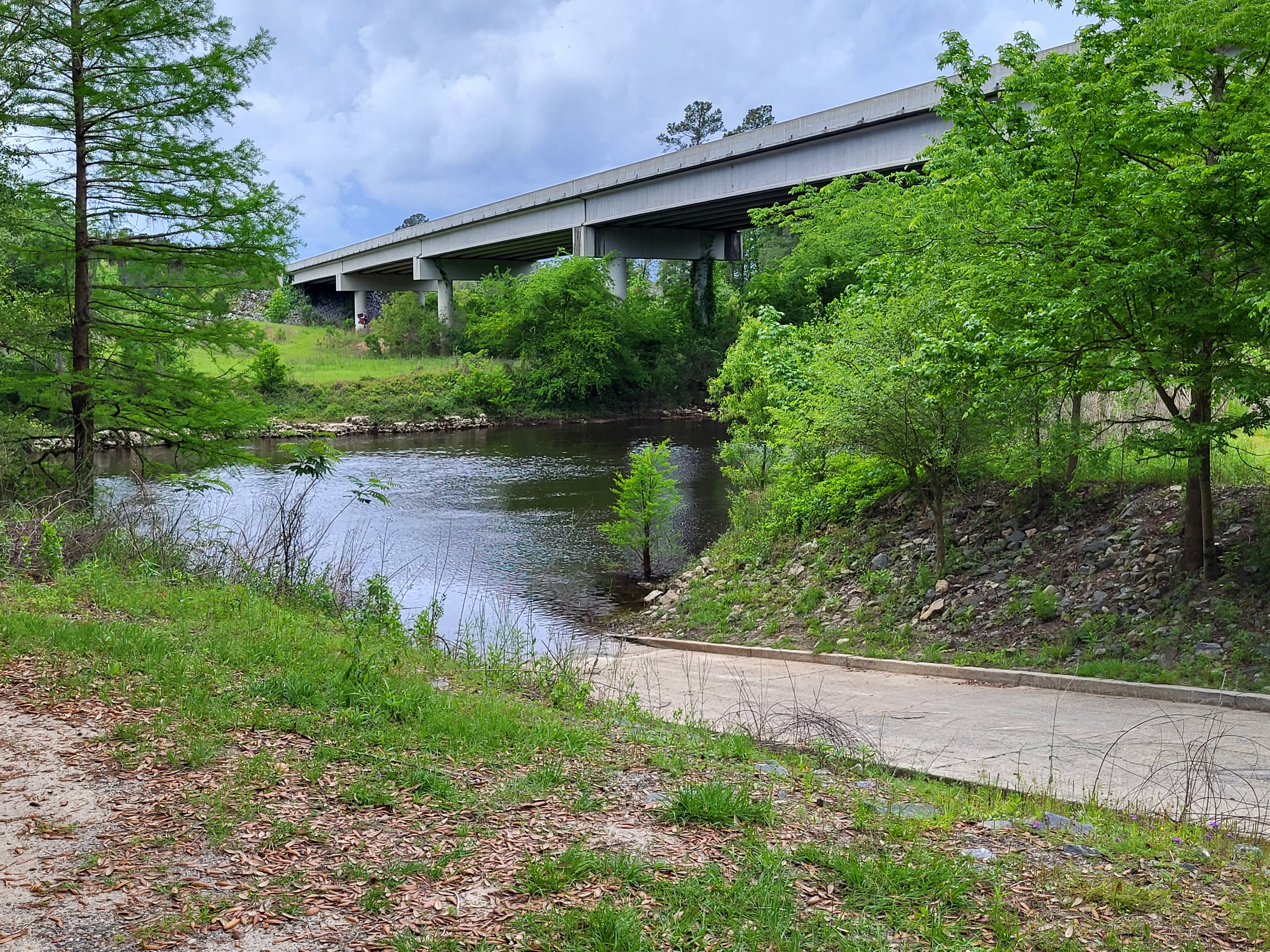 State Line Boat Ramp, Withlacoochee River @ GA 133 2023-04-13