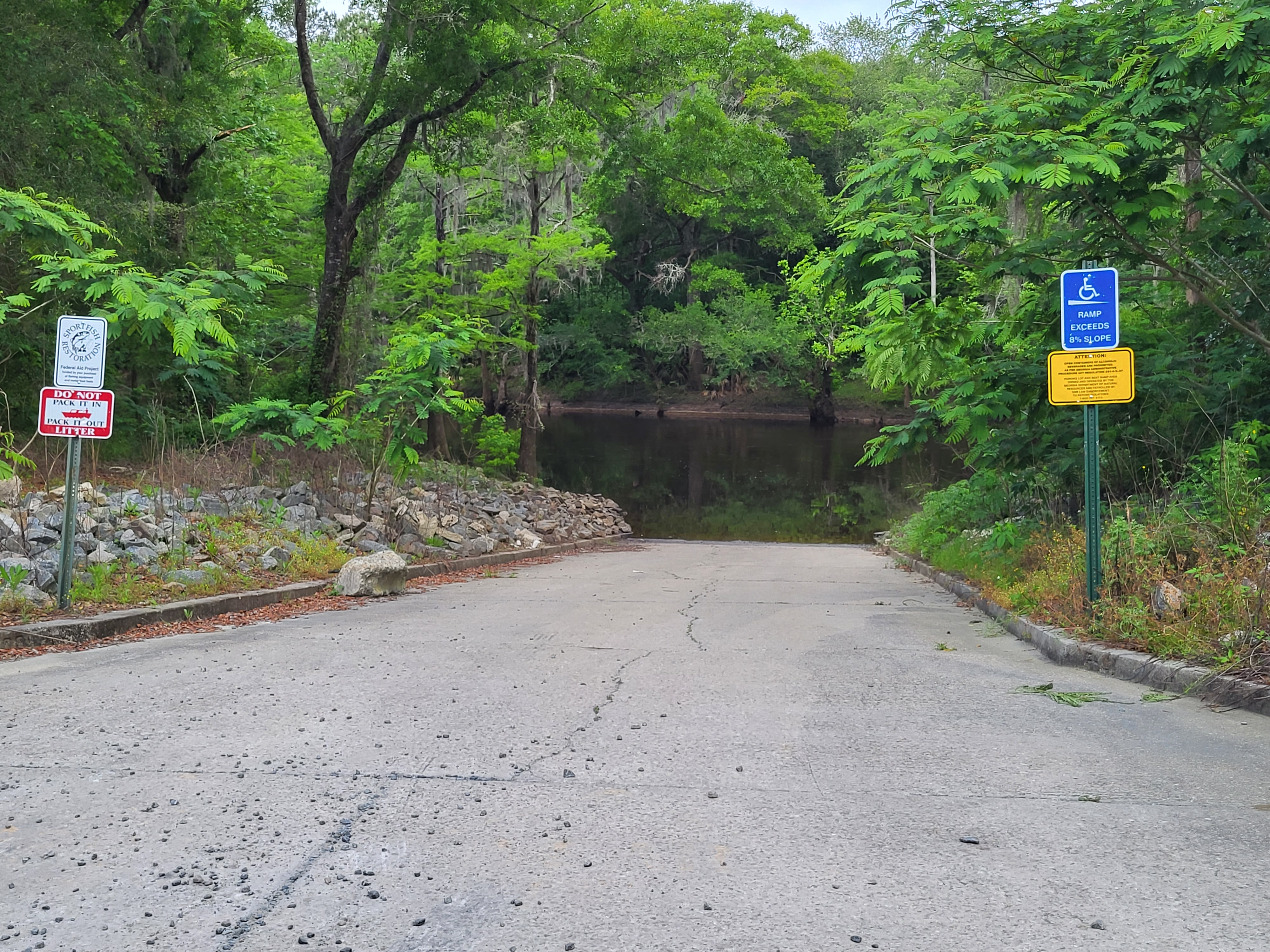 Troupville Boat Ramp, Little River @ GA 133 2023-04-13