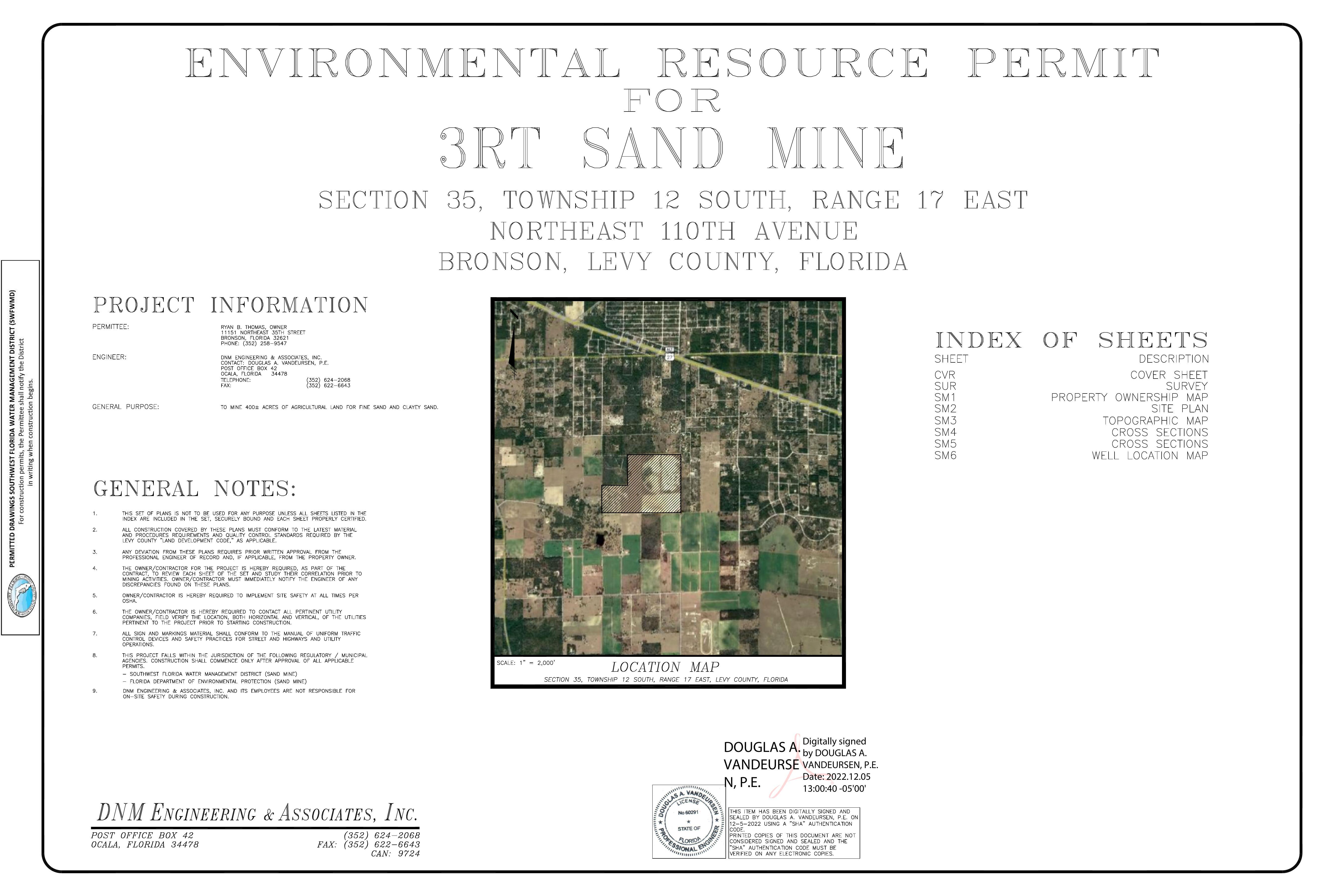 Location Map: 3RT Sand Mine (signed)