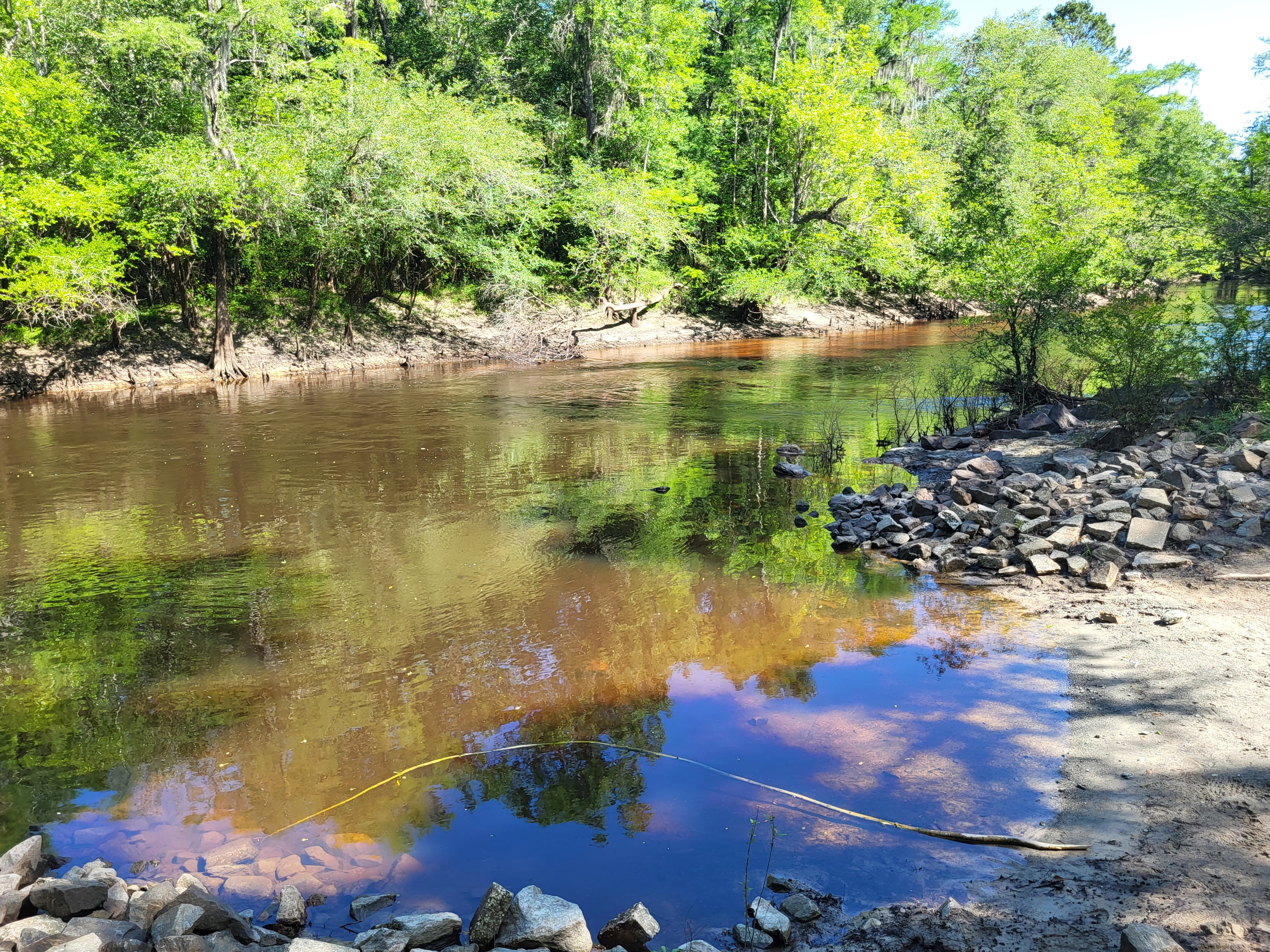 Troupville Boat Ramp Water Level, Little River @ GA 133 2023-04-20