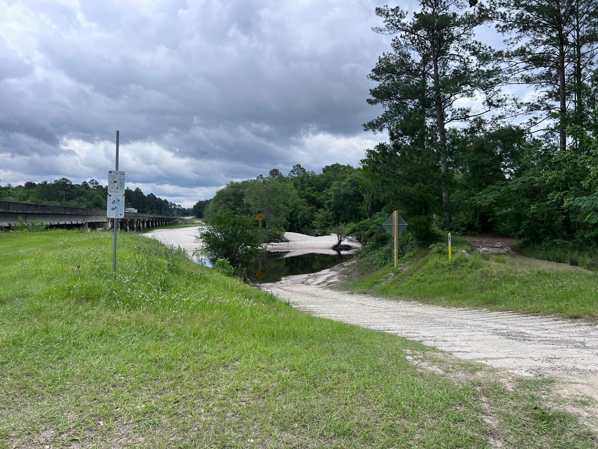 Lakeland Boat Ramp, Alapaha River @ GA 122 2023-04-27