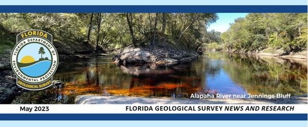 [May 2023 Florida Geological Survey News and Research]